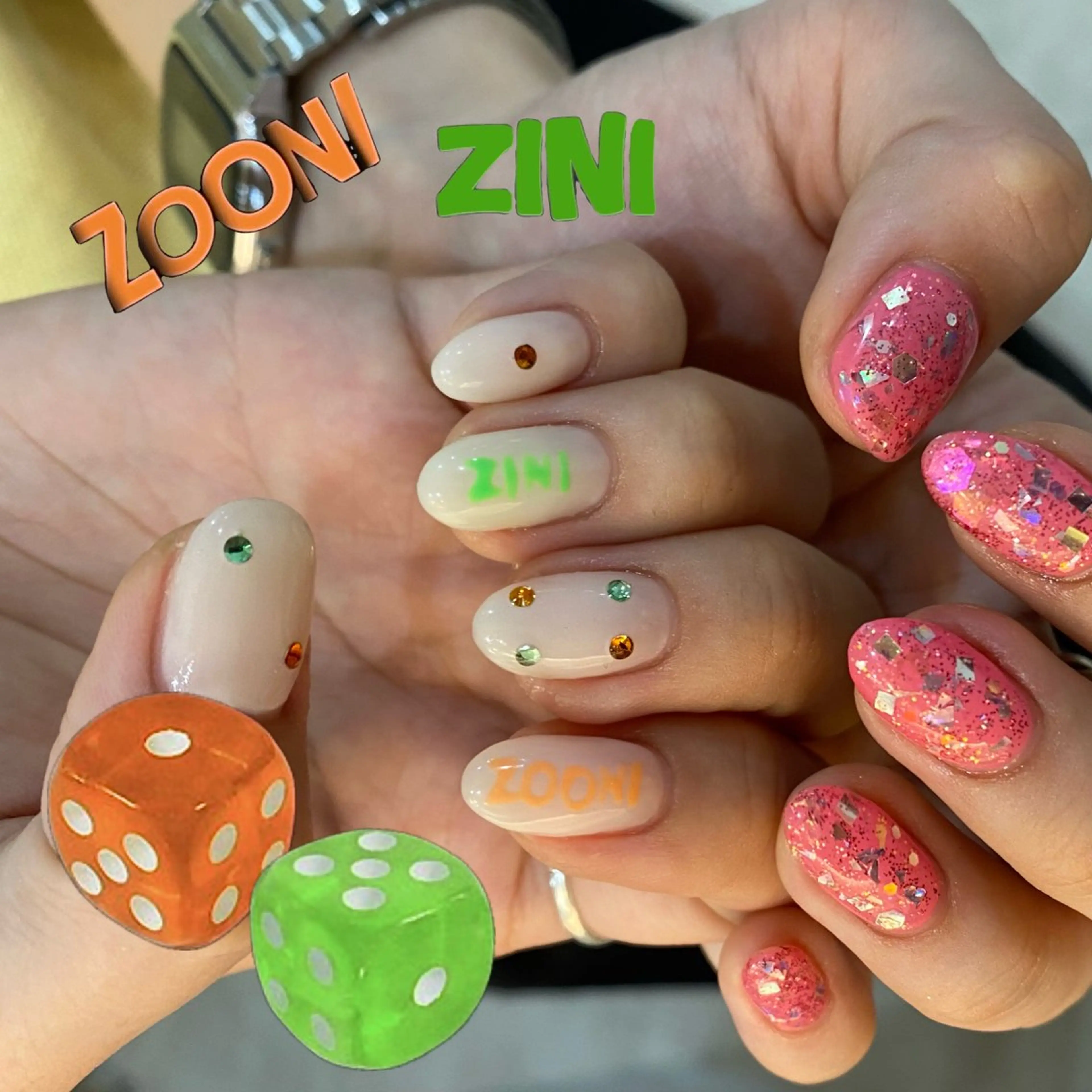 ネイル nano/きもかわ nail🐬🫧のネイルデザイン