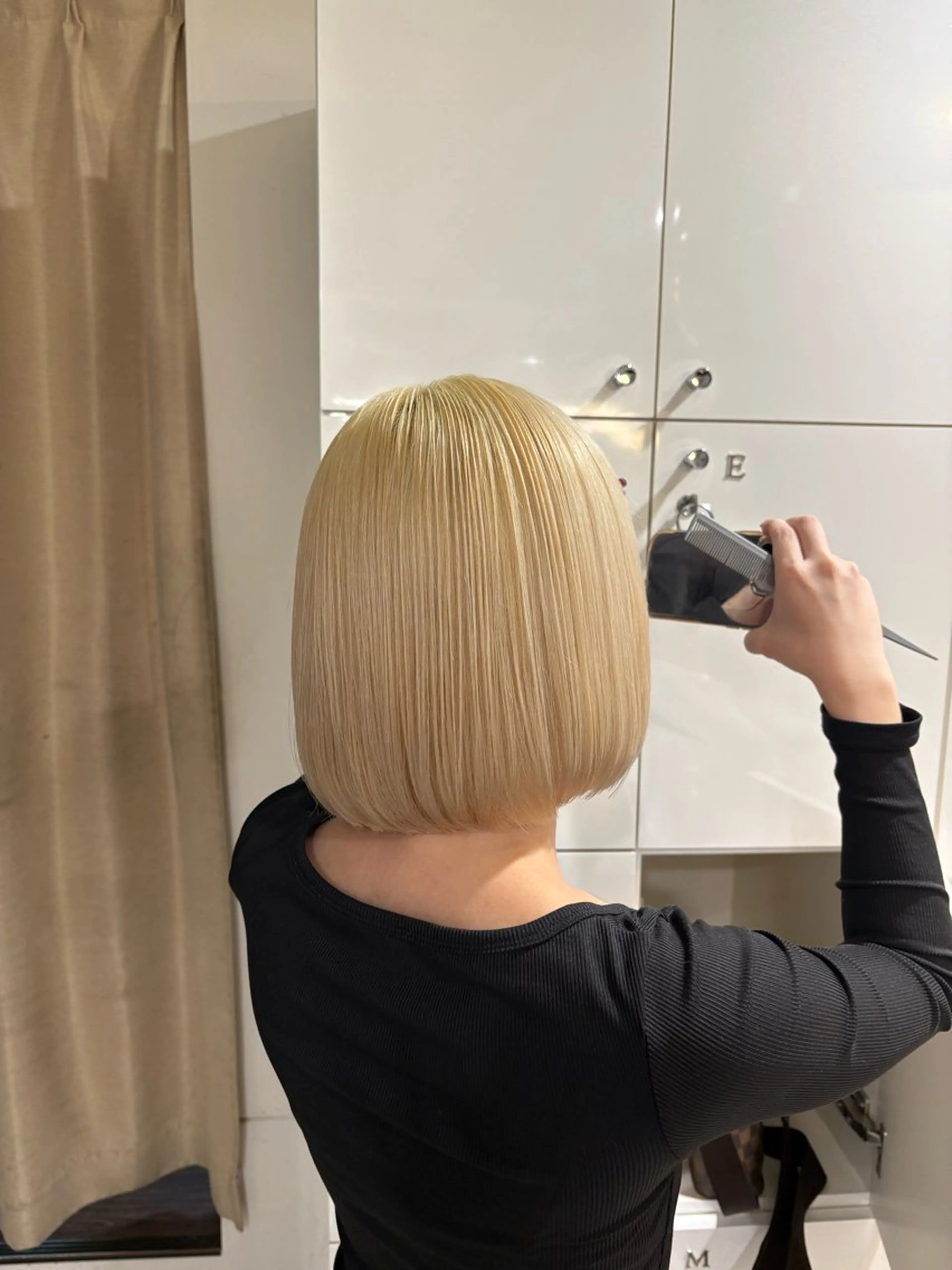 ミディアム 宇野愛華∕ パーマスタイルのヘアスタイル