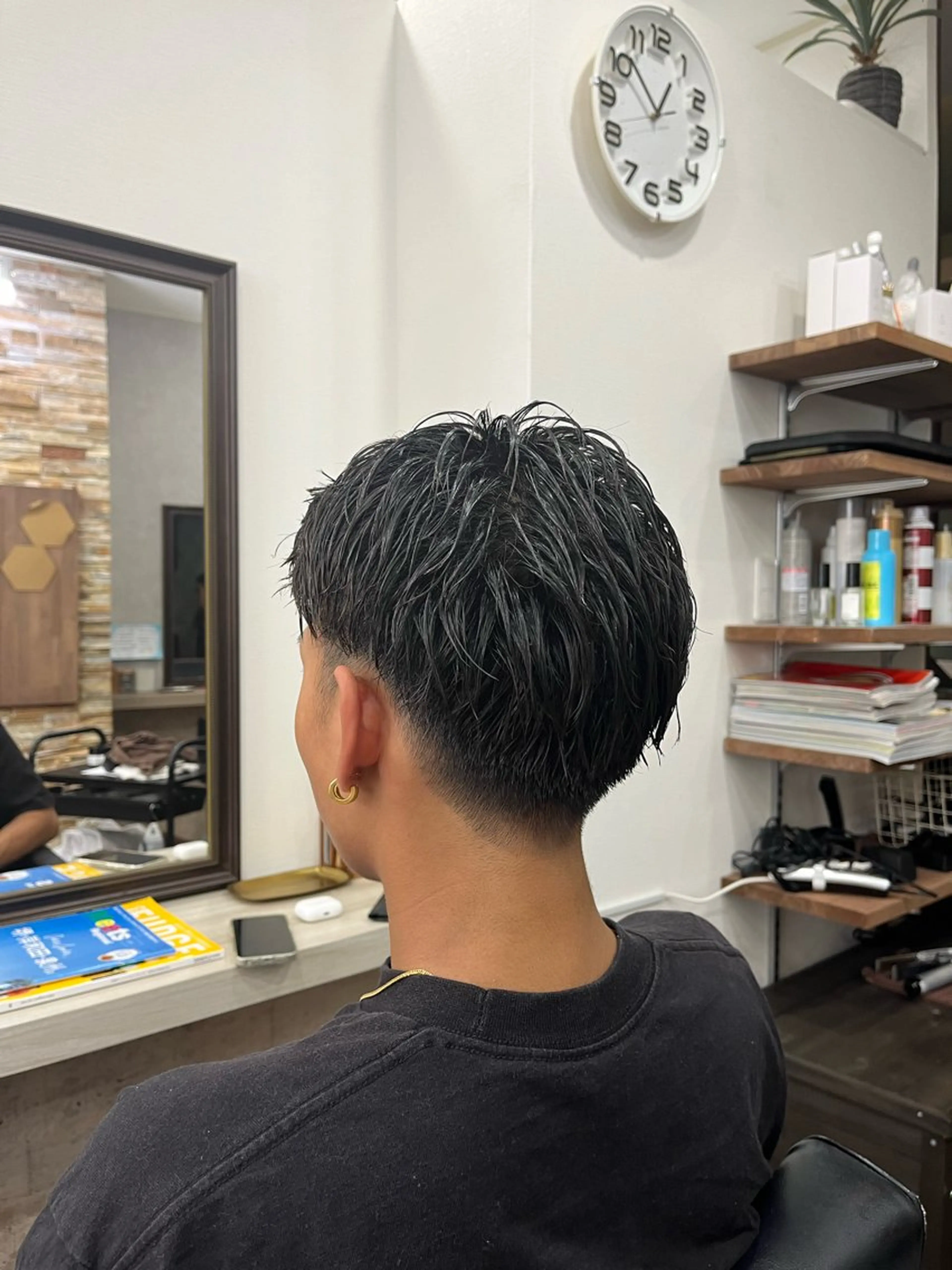 ショート 薮内 香保里のヘアスタイル