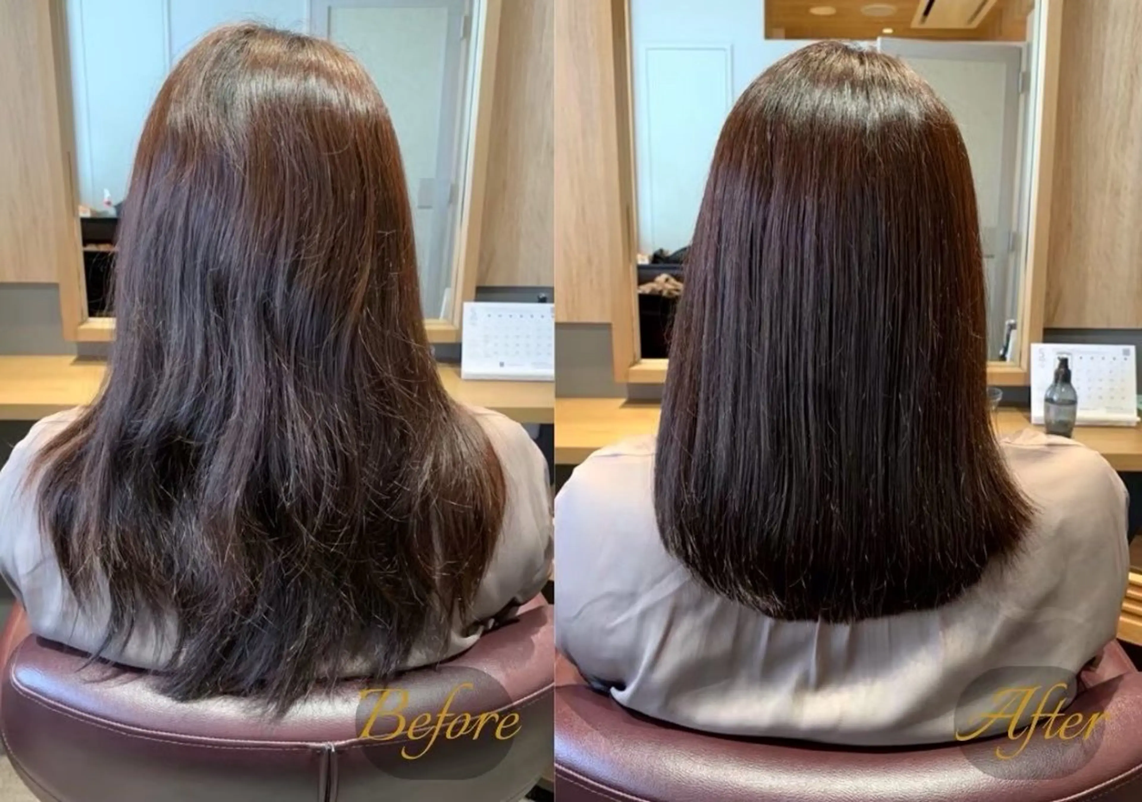 ロング 並里 美和のヘアスタイル