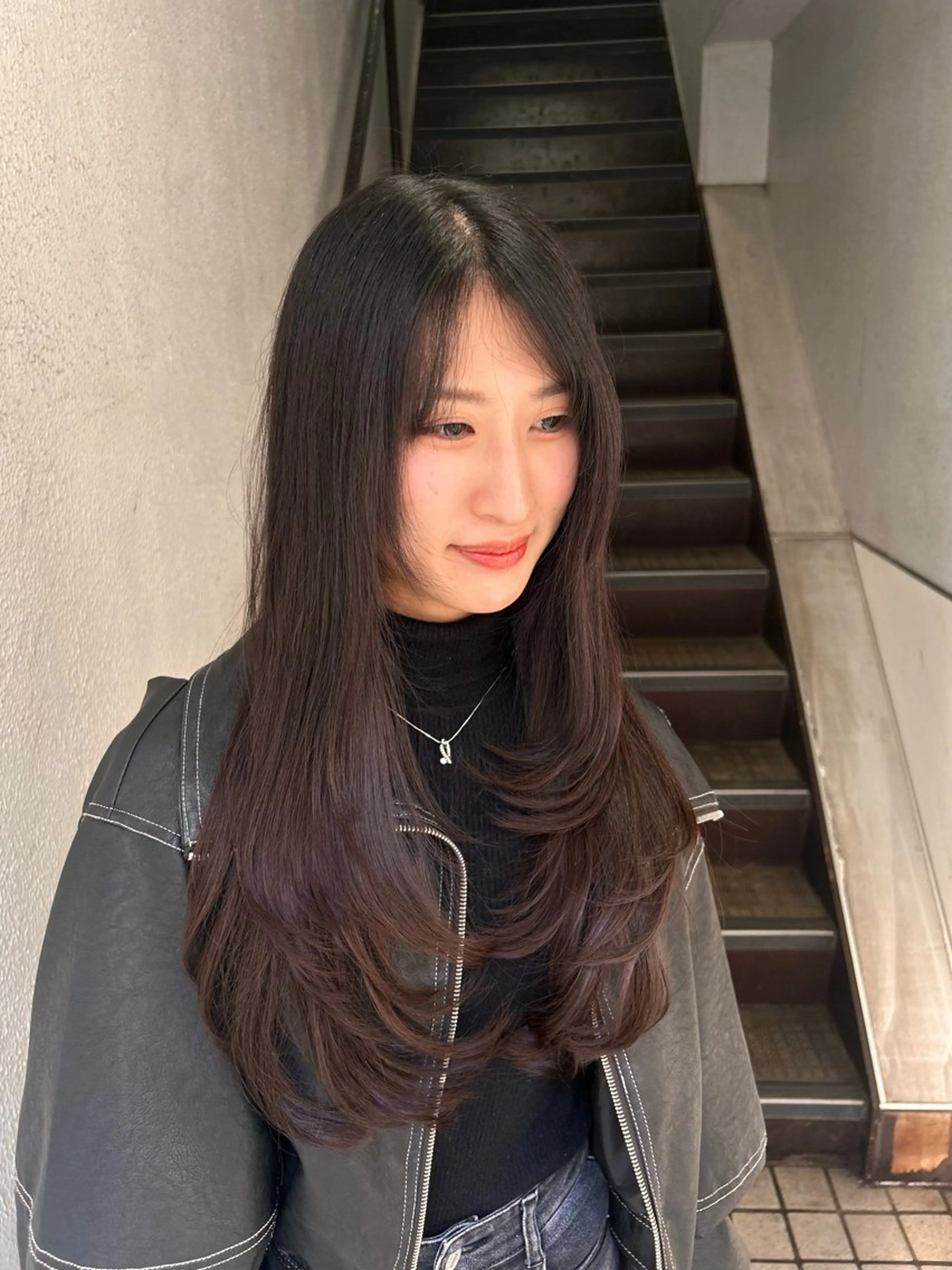 ロング 透明感カラー/ レイヤーカット✂︎のヘアスタイル