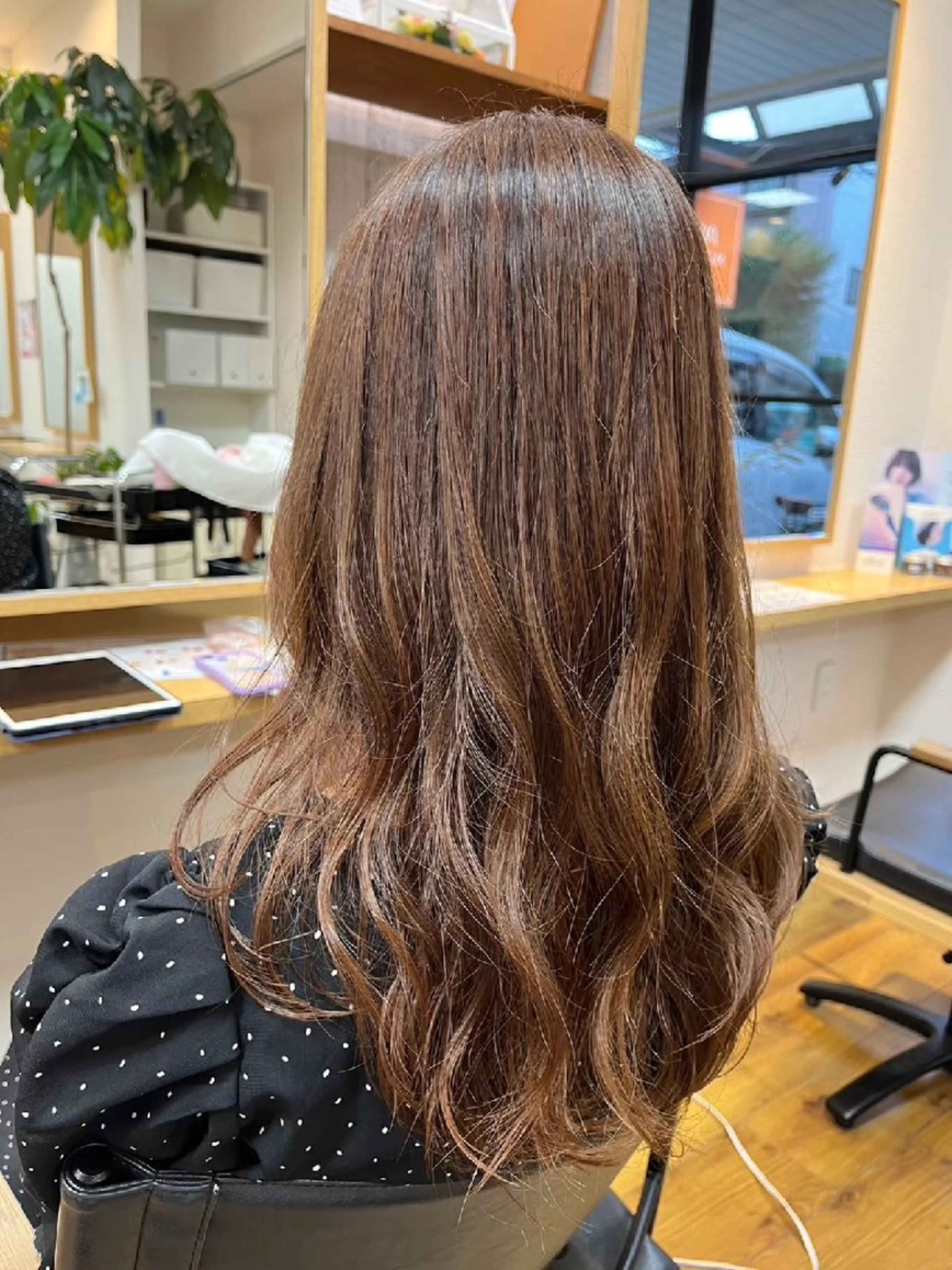 ロング カラー 近森 美帆[モーラ高石店]のヘアスタイル