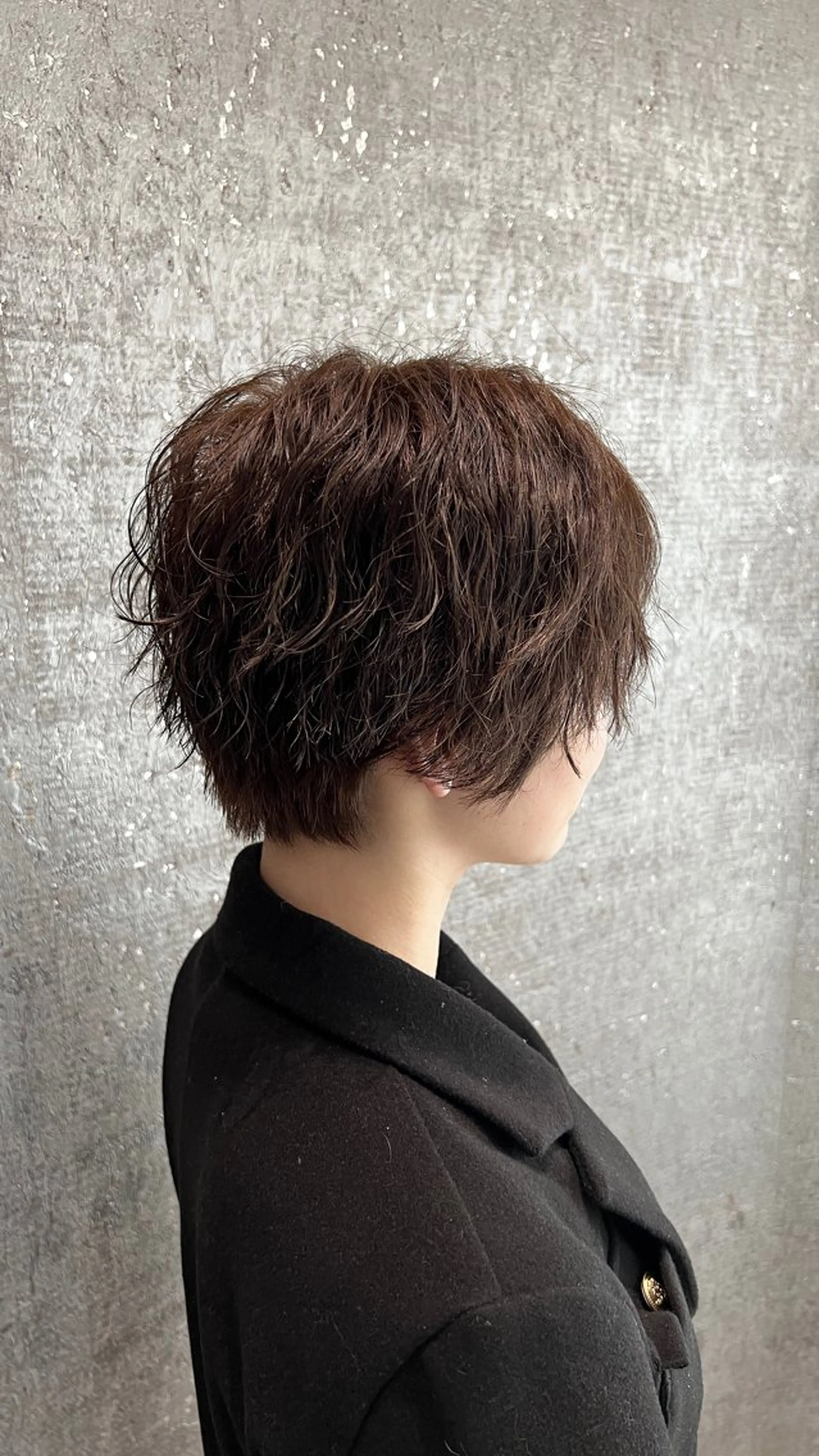 ショート パーマ 木村翔/大名ショート ボブ/ショートボブのヘアスタイル