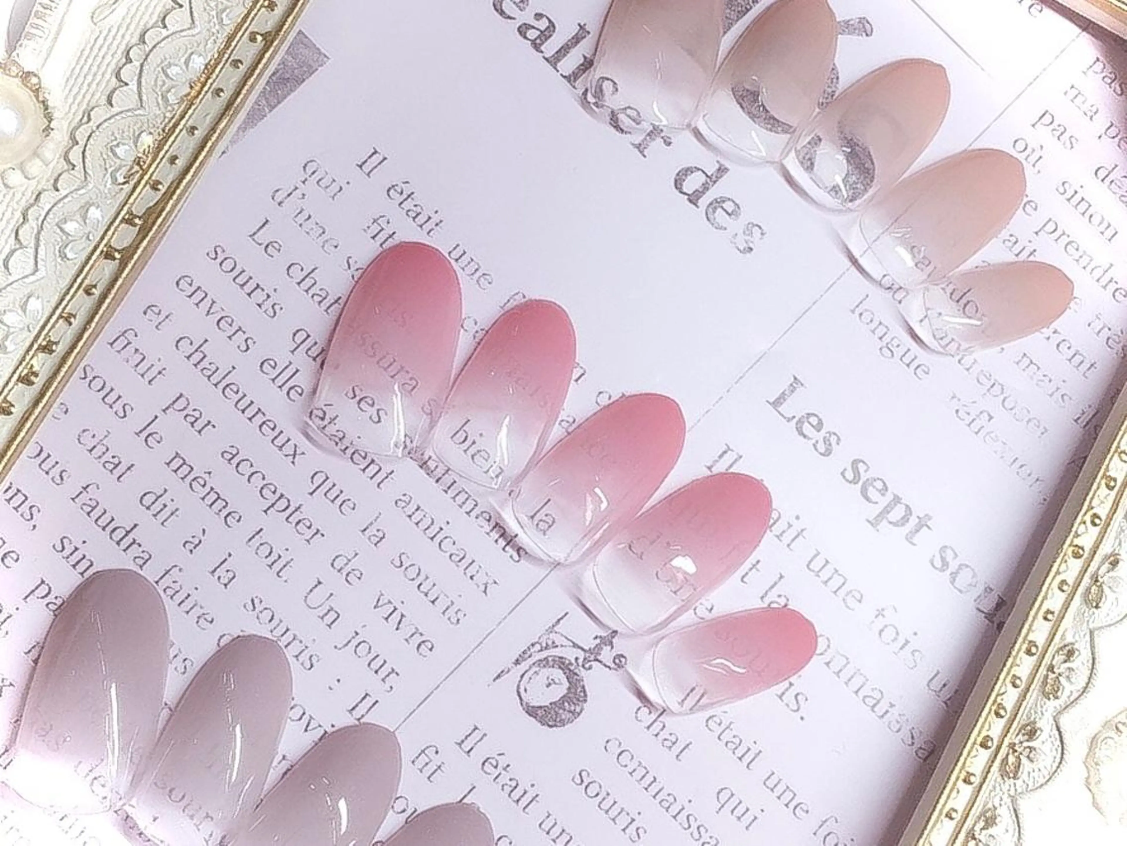 ネイル グラデーション フットネイル ボガスティーズネイル 川崎店のネイルデザイン