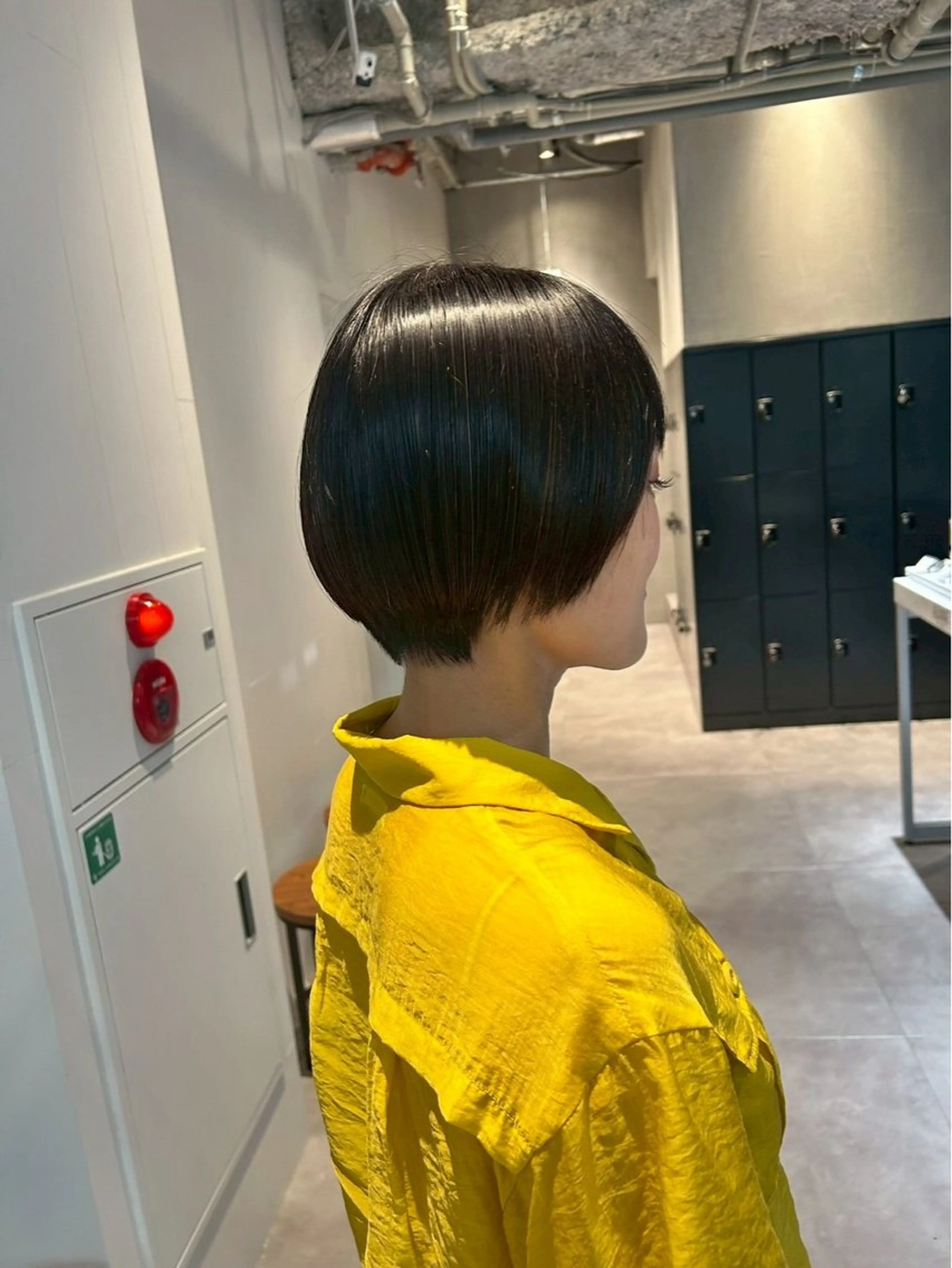 ショート 学生 ショートヘア 横田 七美のヘアスタイル