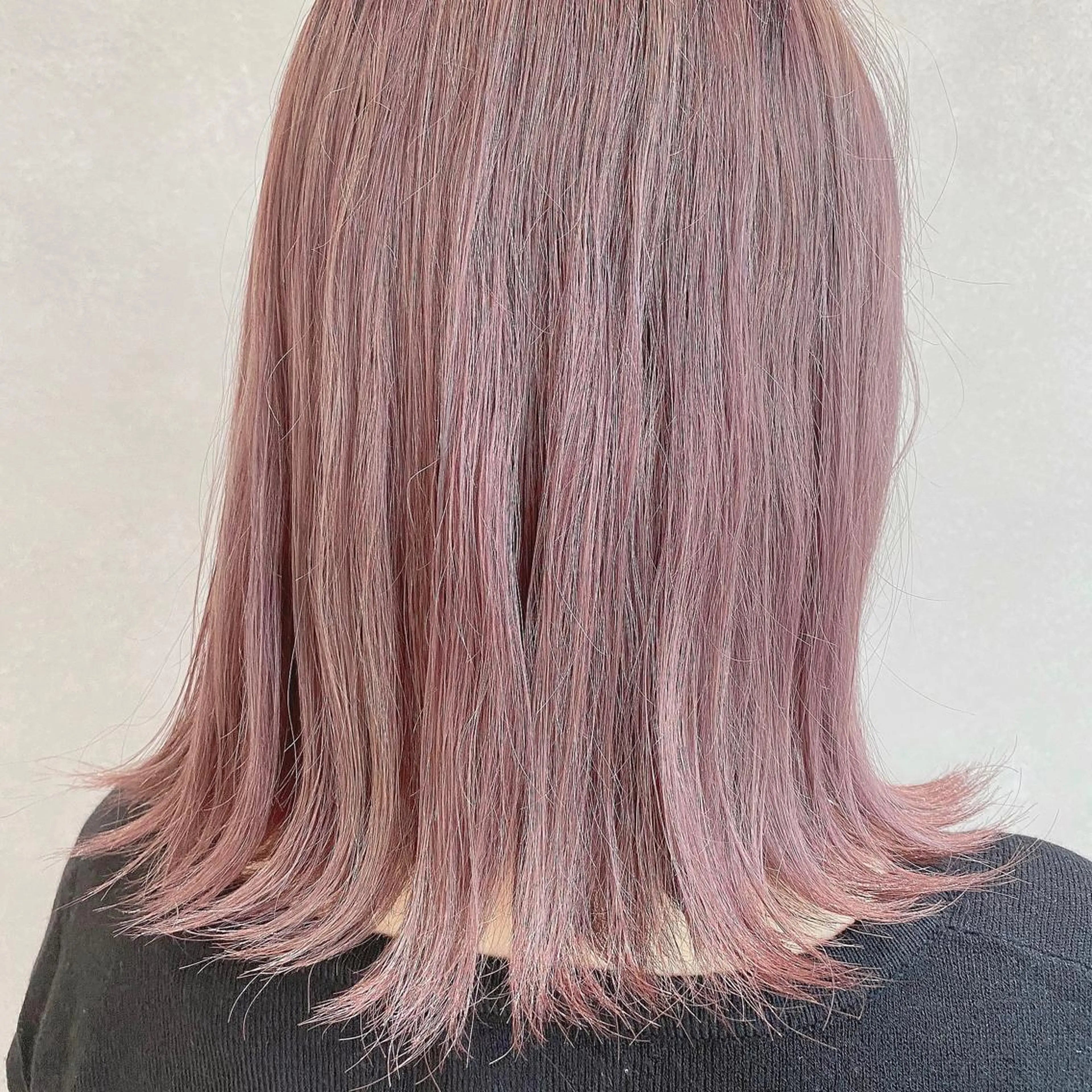ミディアム カラー 🎀 Haruna ￤透明感カラー🎀のヘアスタイル