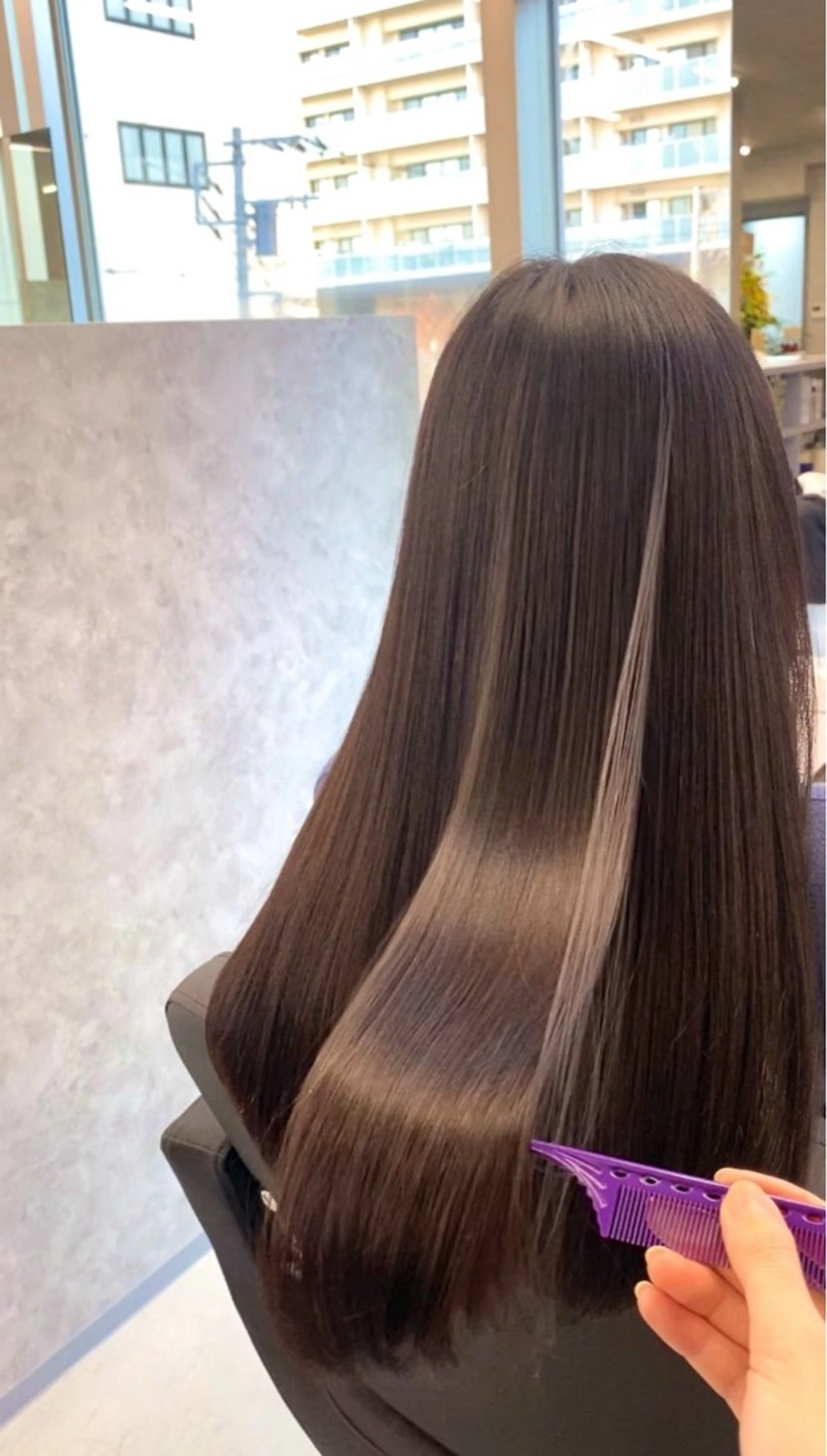 ロング 髪質改善 カット ヘアカラー トリートメント Forest. -髪質改善-のヘアスタイル