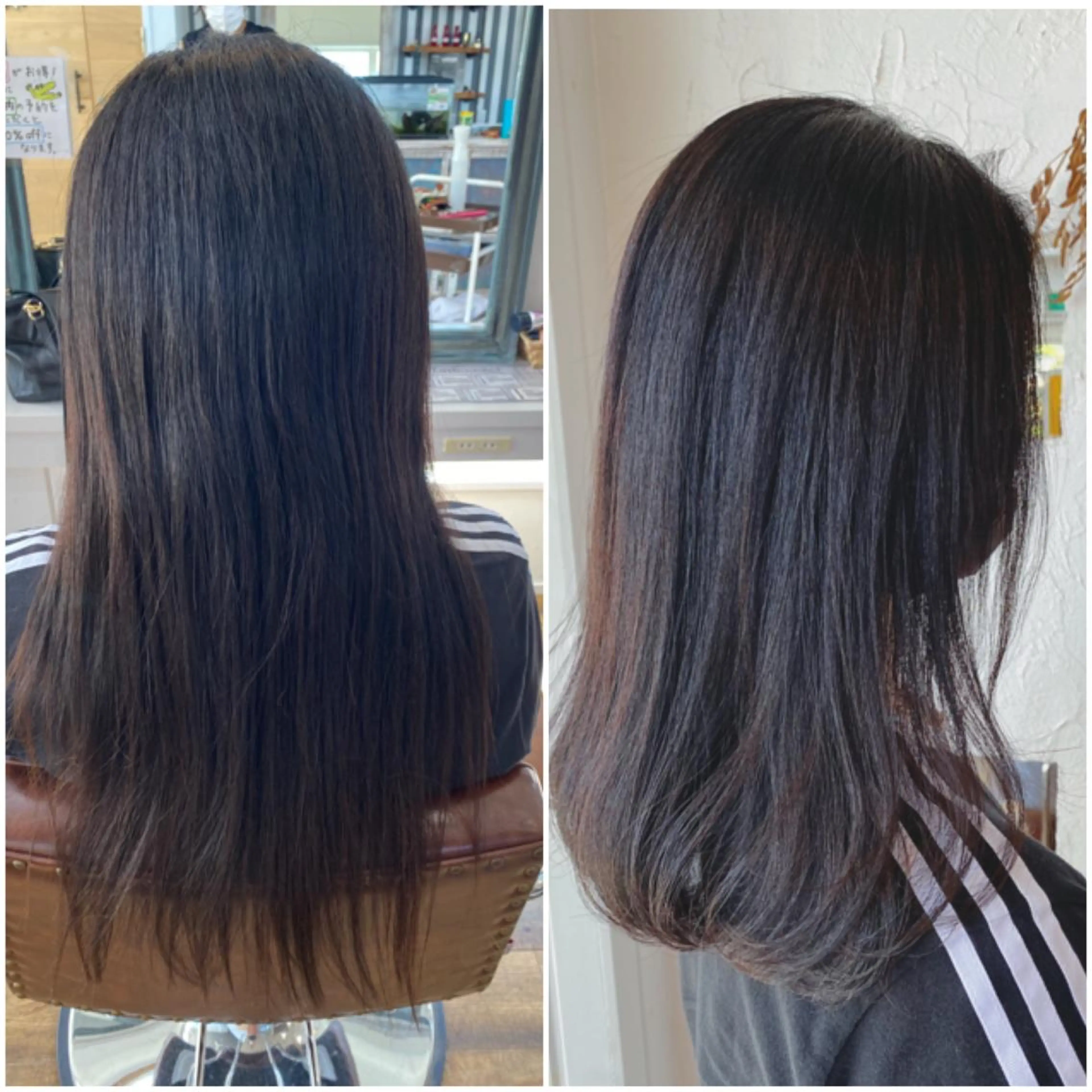 ロング カラー パーマ ネイル 豊橋美容院 ソンリエのヘアスタイル