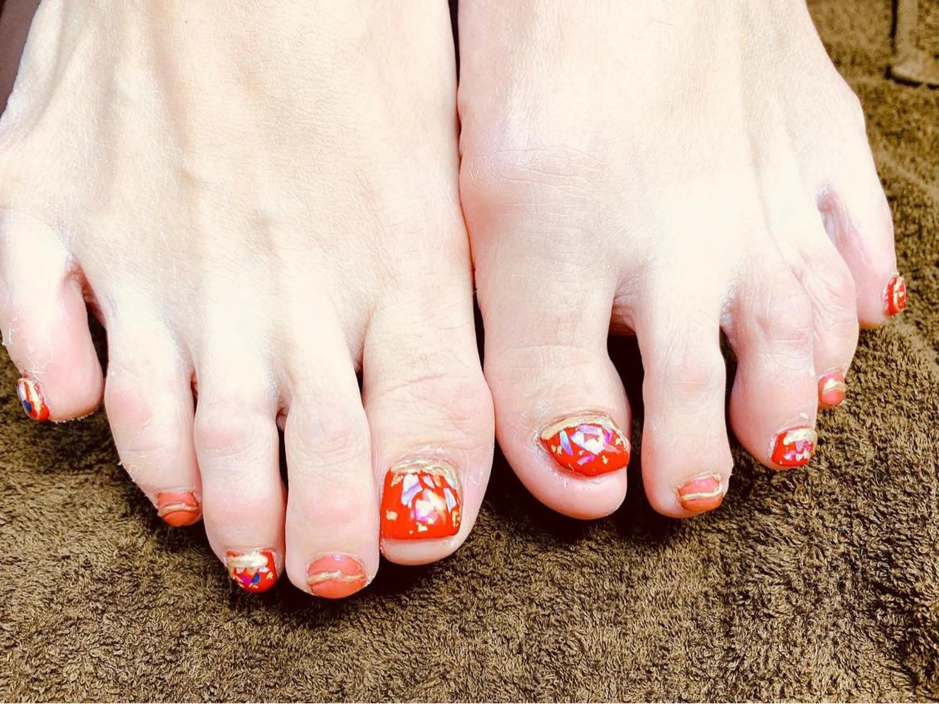 ネイル 赤色 痩身/脱毛/ネイル HARUKAのエステ・リラクイメージ