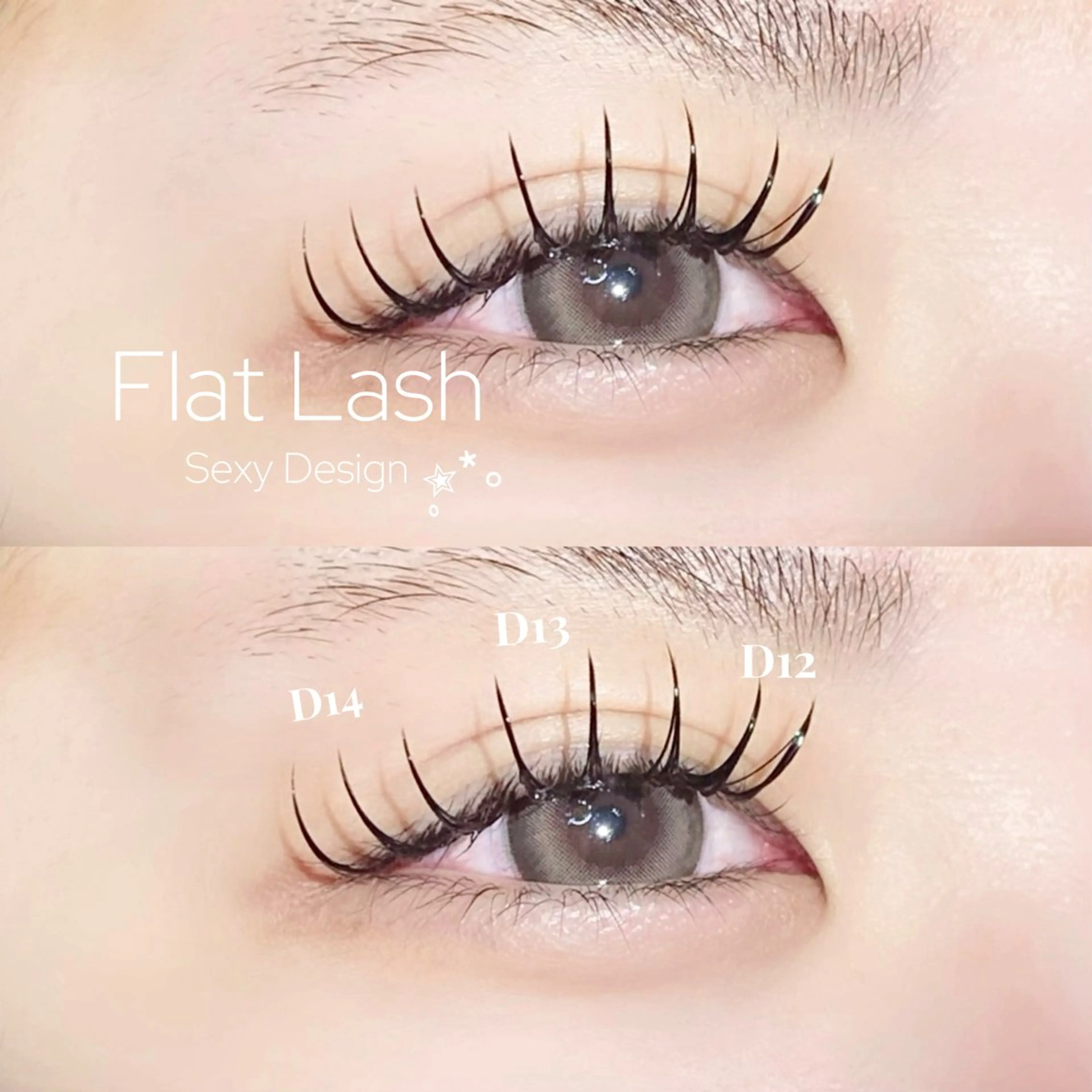 マツエク・マツパ MODEK’s 阿倍野YUKINAのマツエク・マツパデザイン