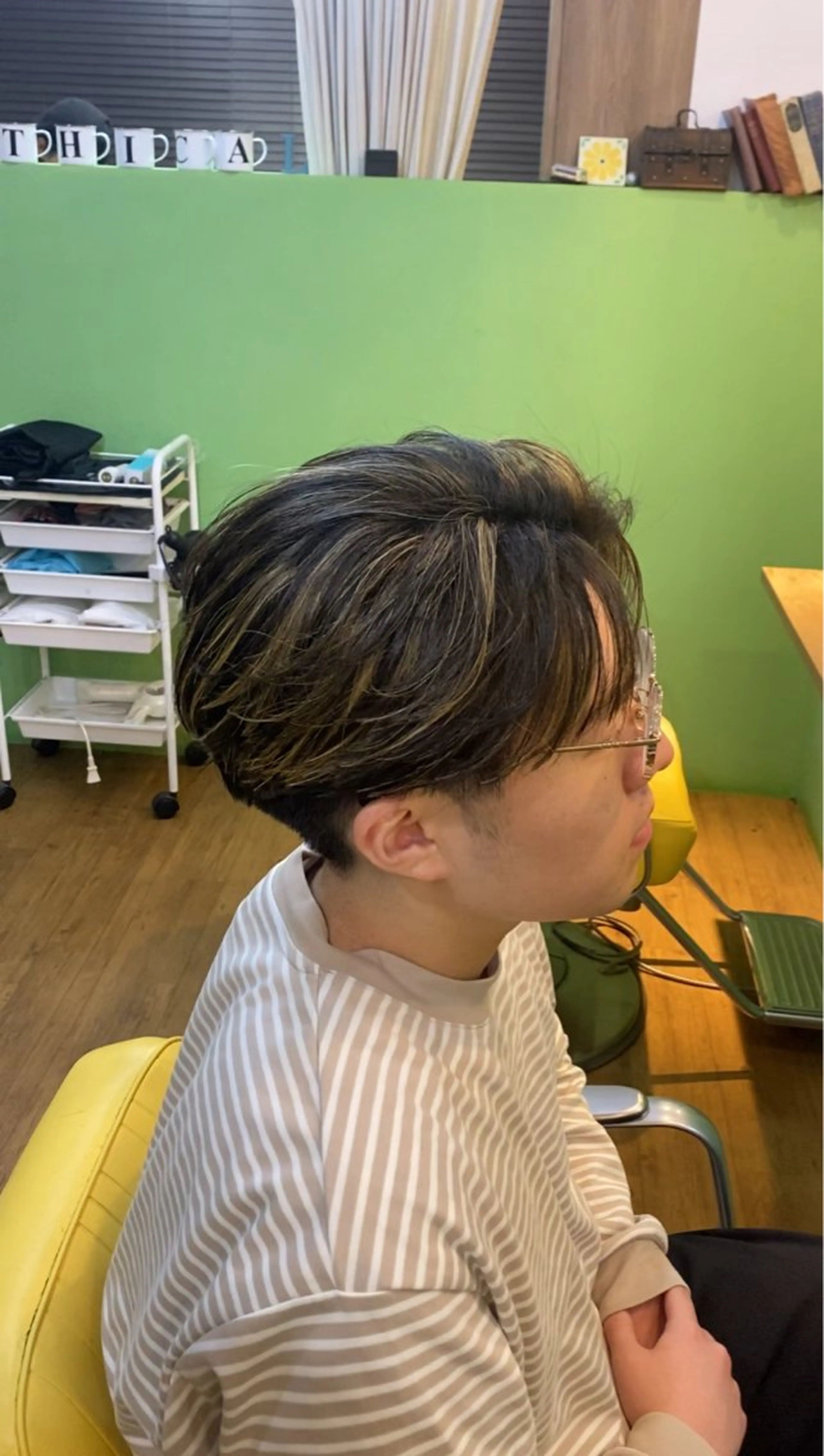 ヘアアレンジ メンズ カット ヘアカラー 大塚メンズカット エシカル🌱松原大将のヘアスタイル