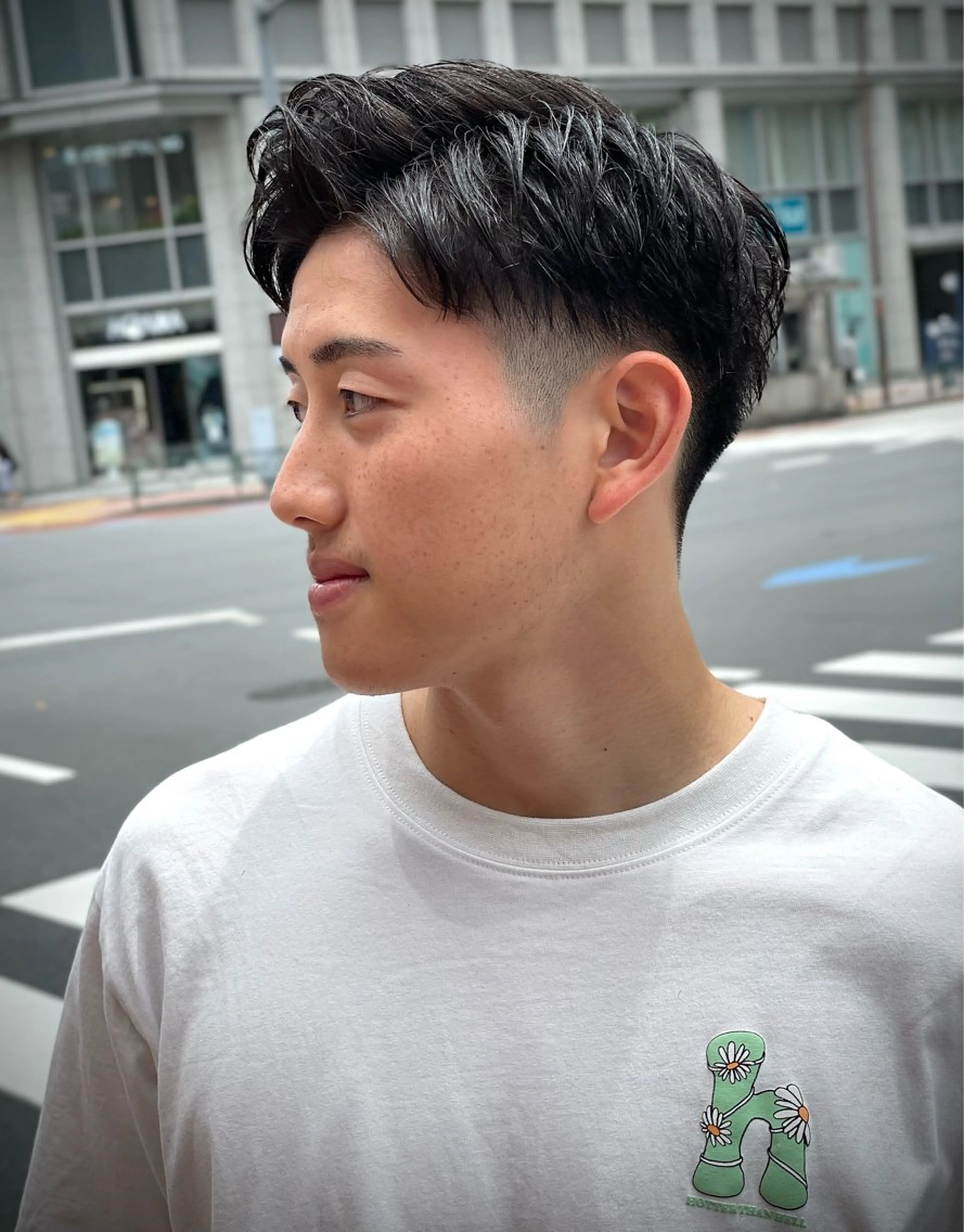 ショート メンズ 浅見 天翔のヘアスタイル