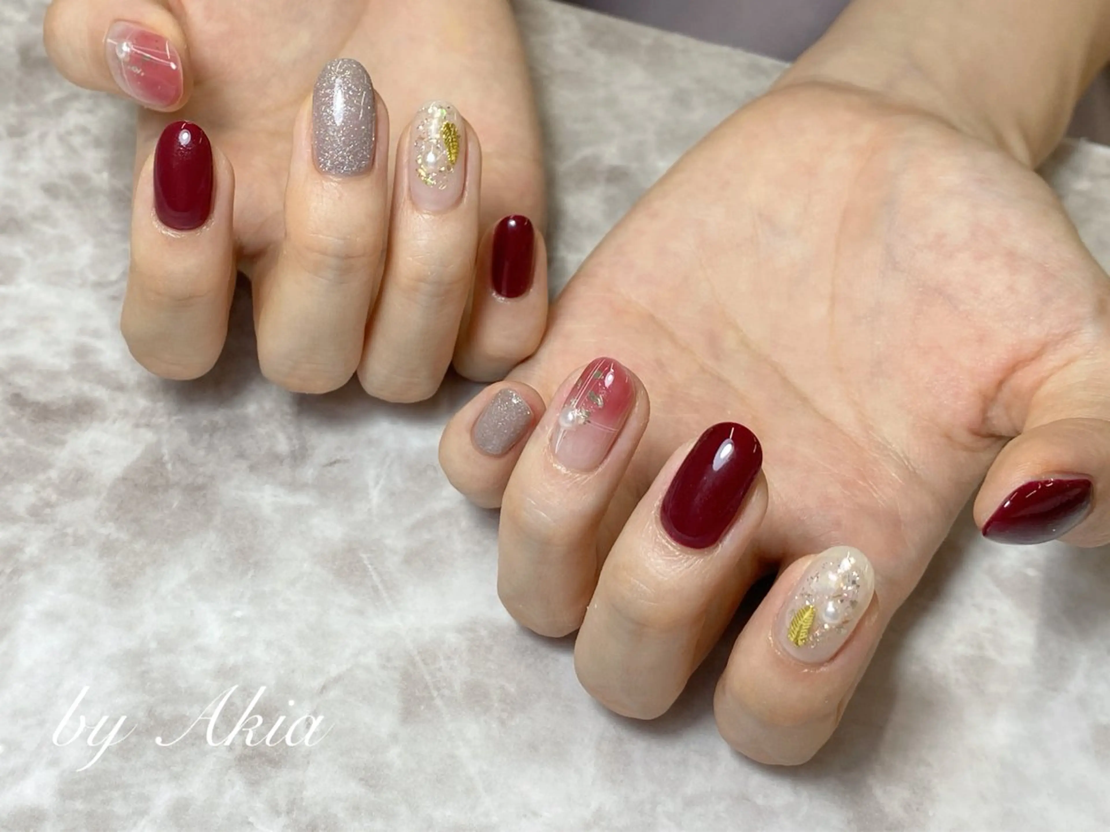 ネイル w wのネイルデザイン