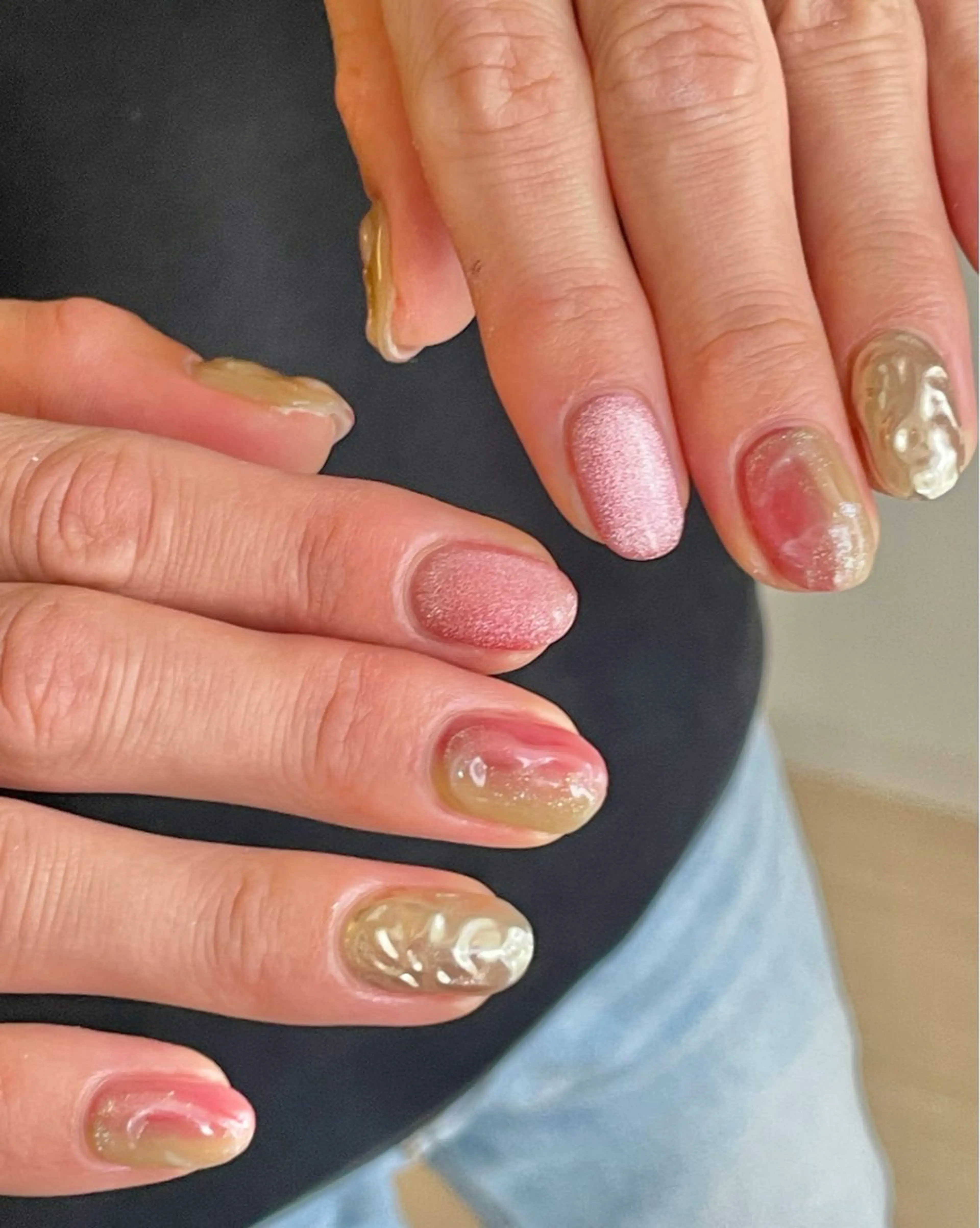 ネイル 桜ネイル co_ nailのネイルデザイン