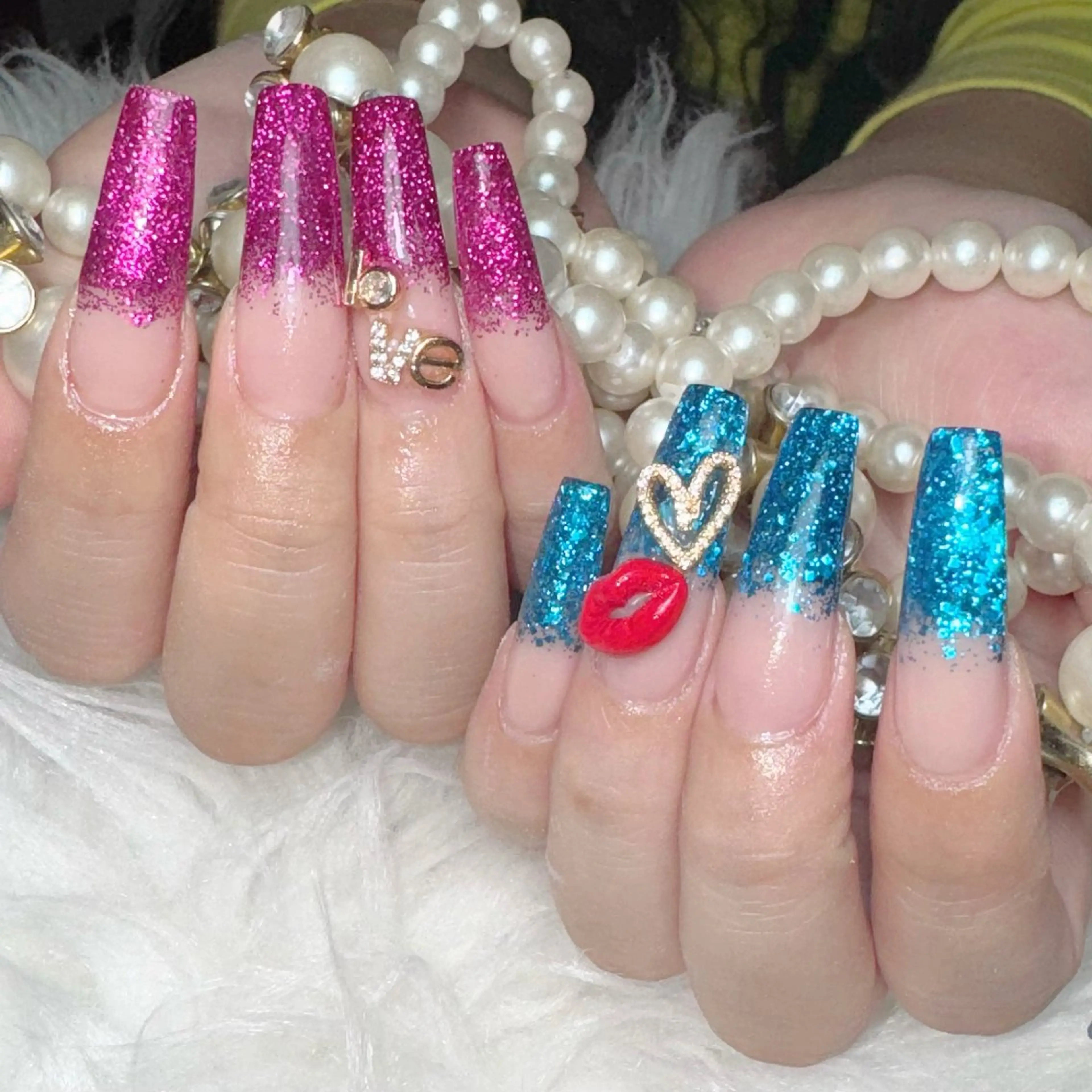 ネイル ハンドネイル Feel ‪‪☺︎‬Yuriaのネイルデザイン