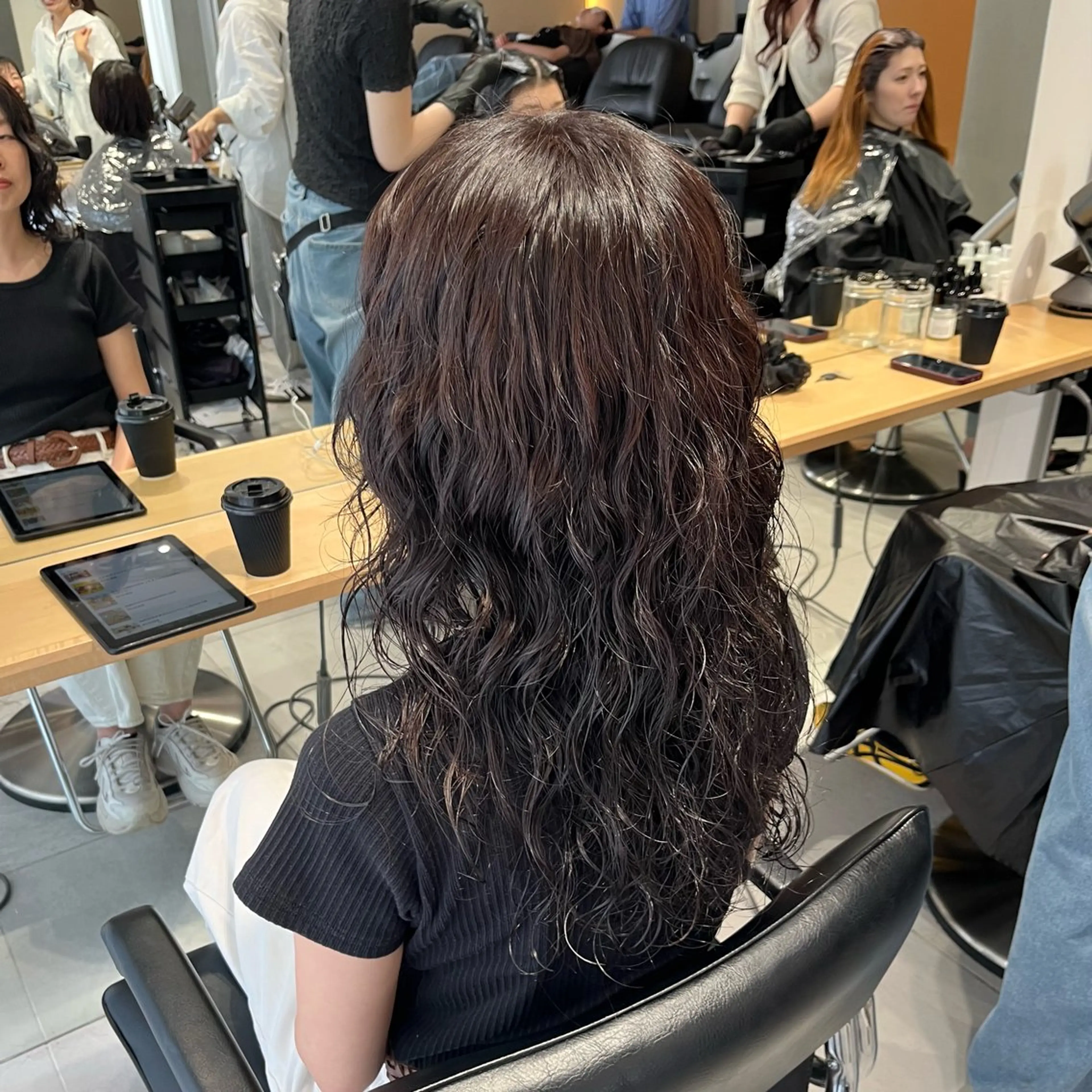 カット+デジタルパーマ+1stepトリートメント【ミニモ学割あり】の写真