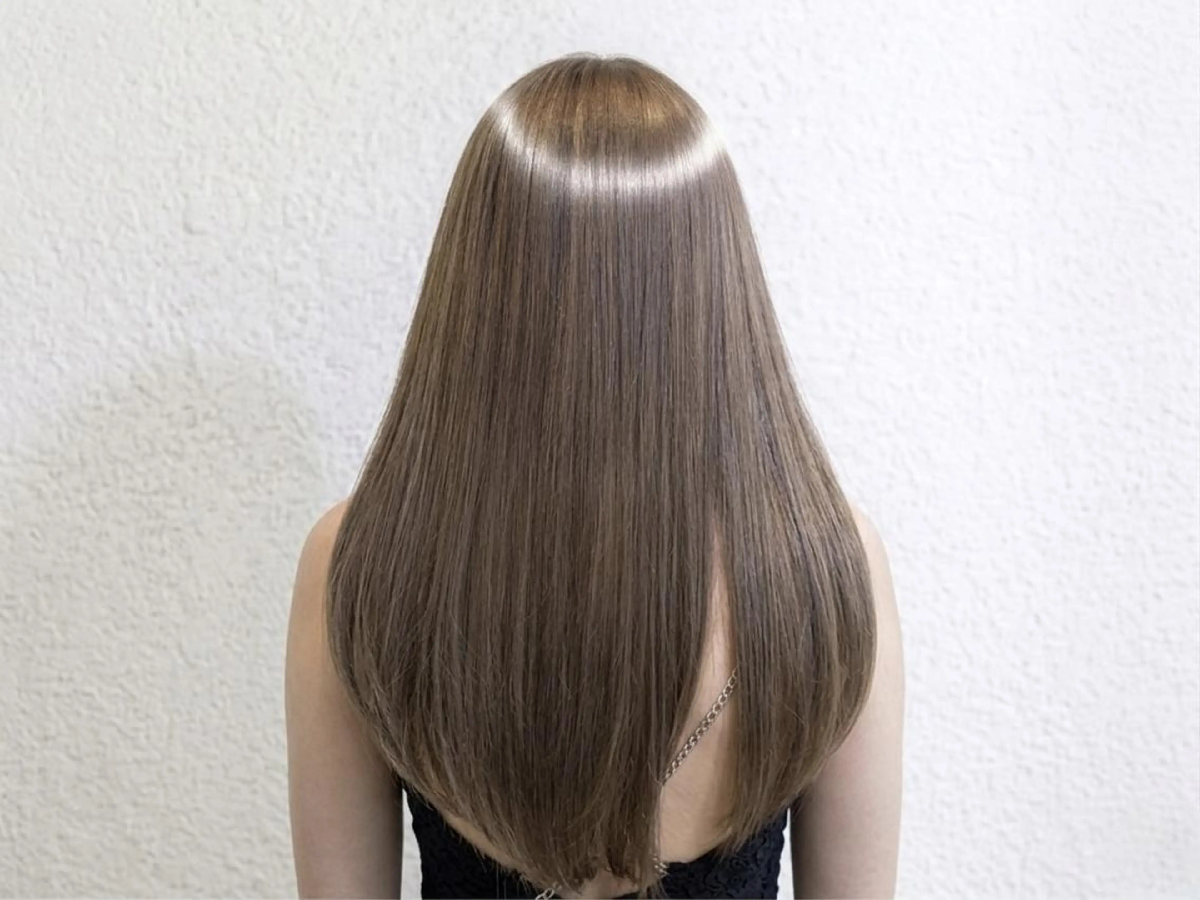 ロング カット 縮毛矯正 トリートメント APHRODITE 升田　潤のヘアスタイル