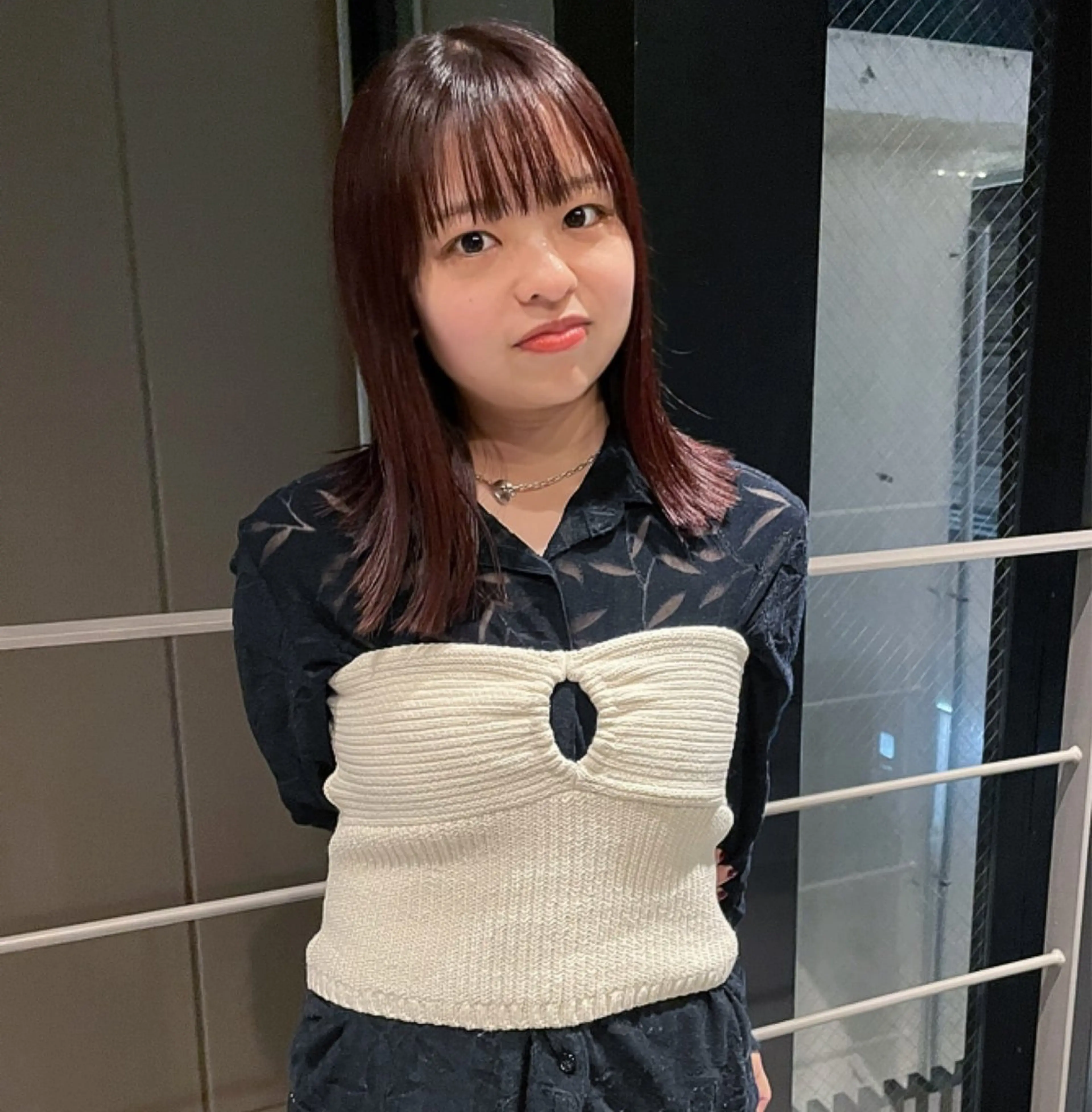 ミディアム カラー カット ヘアカラー ウルフ/ボブ/レイヤ ーカット◎ricoのヘアスタイル