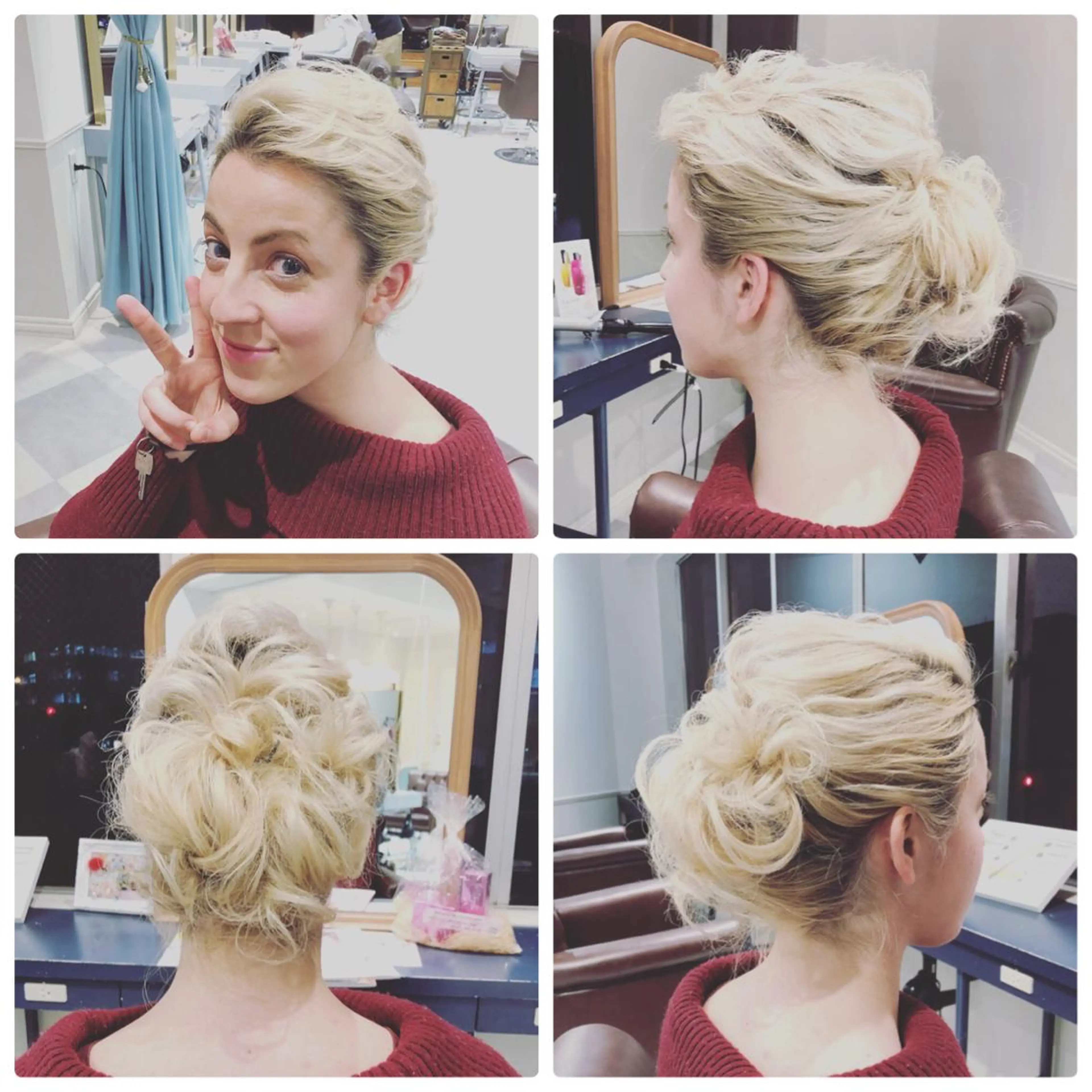 セミロング ヘアアレンジ gen所属・坂元 智信のヘアスタイル