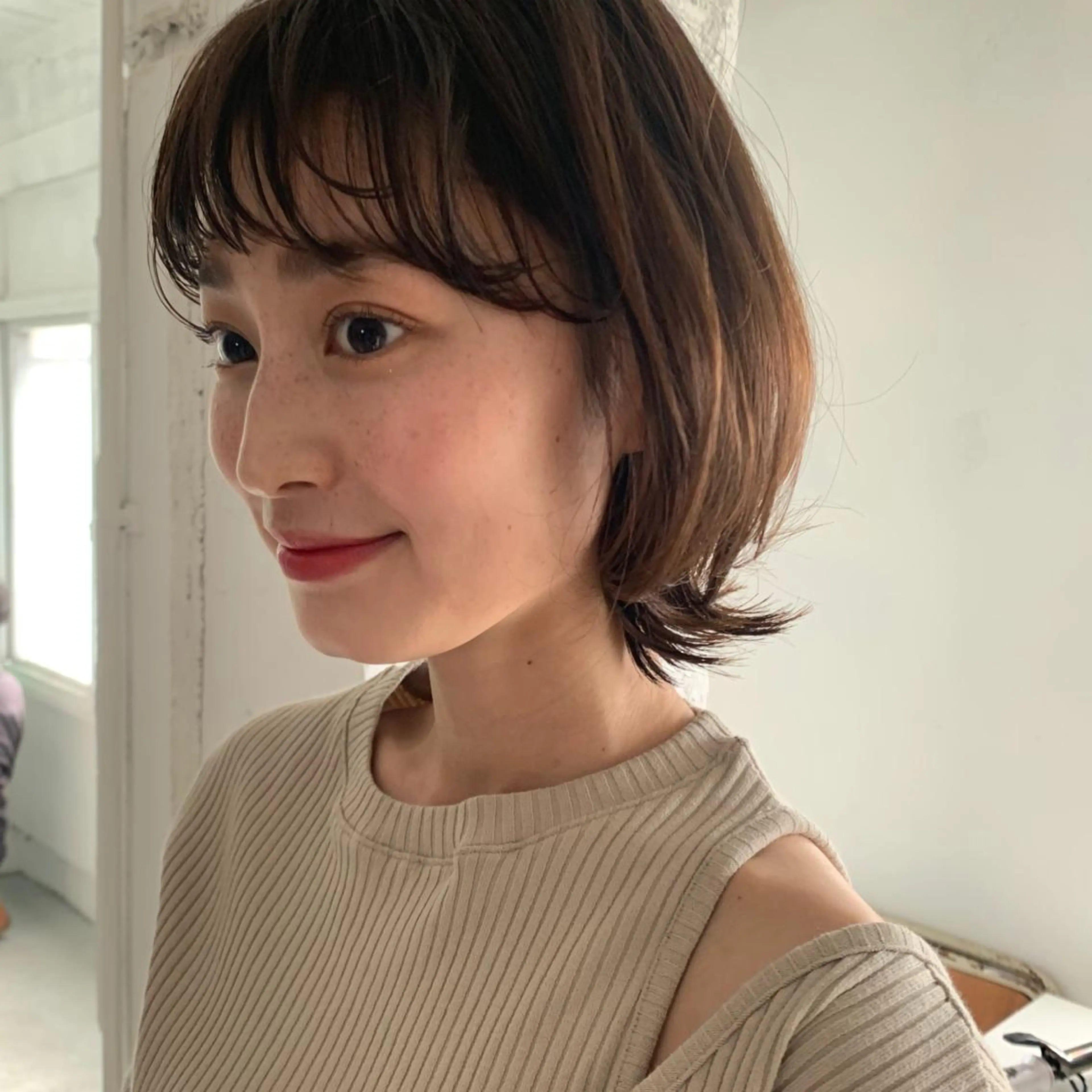 ショート 米川 沙妃のヘアスタイル
