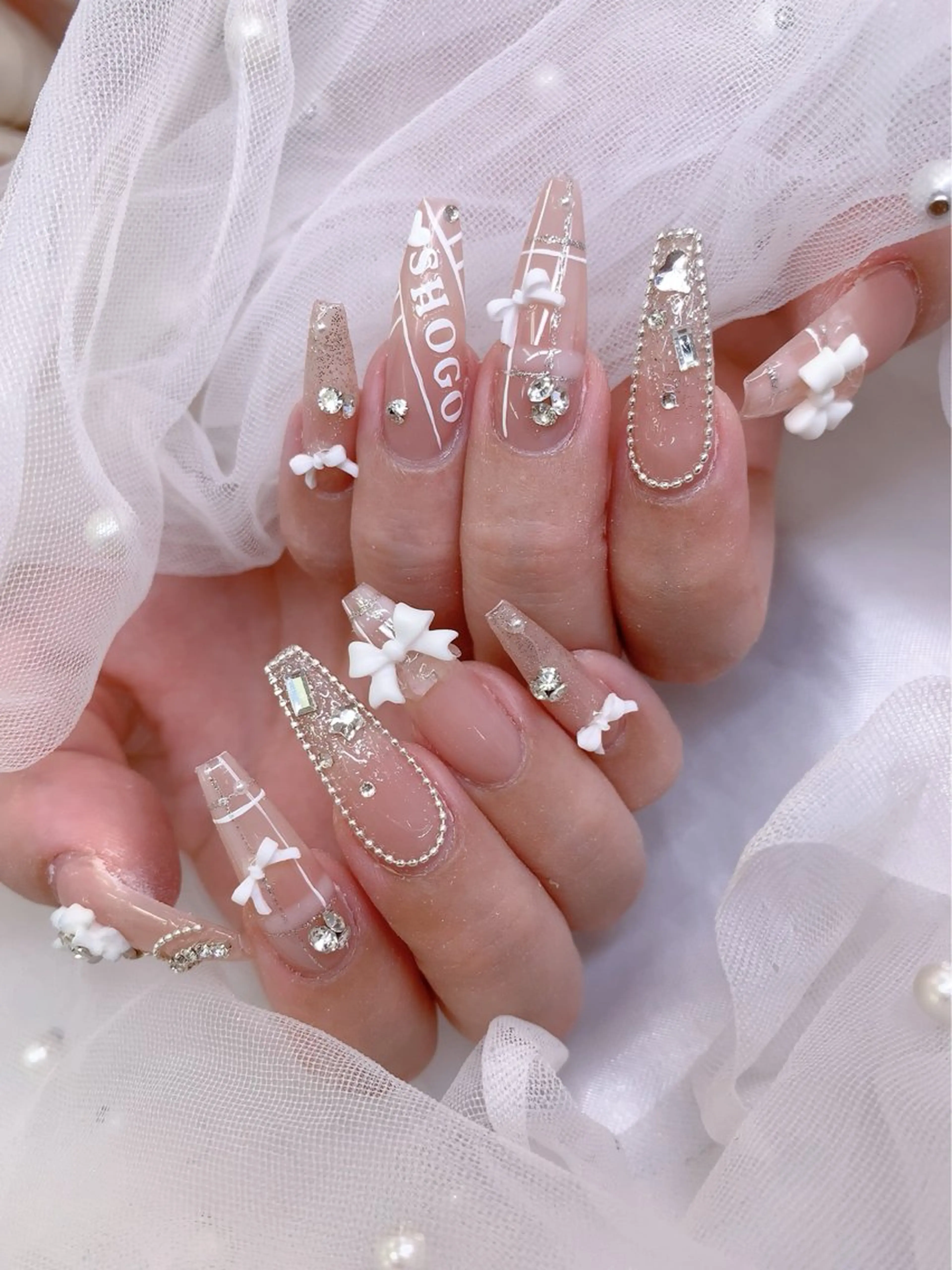 ネイル U・mi nail salon【長さ出し/パラジェル/持ち込み/定額ネイル/学割U24】所属・Uminail ゆうゆうのネイルデザイン