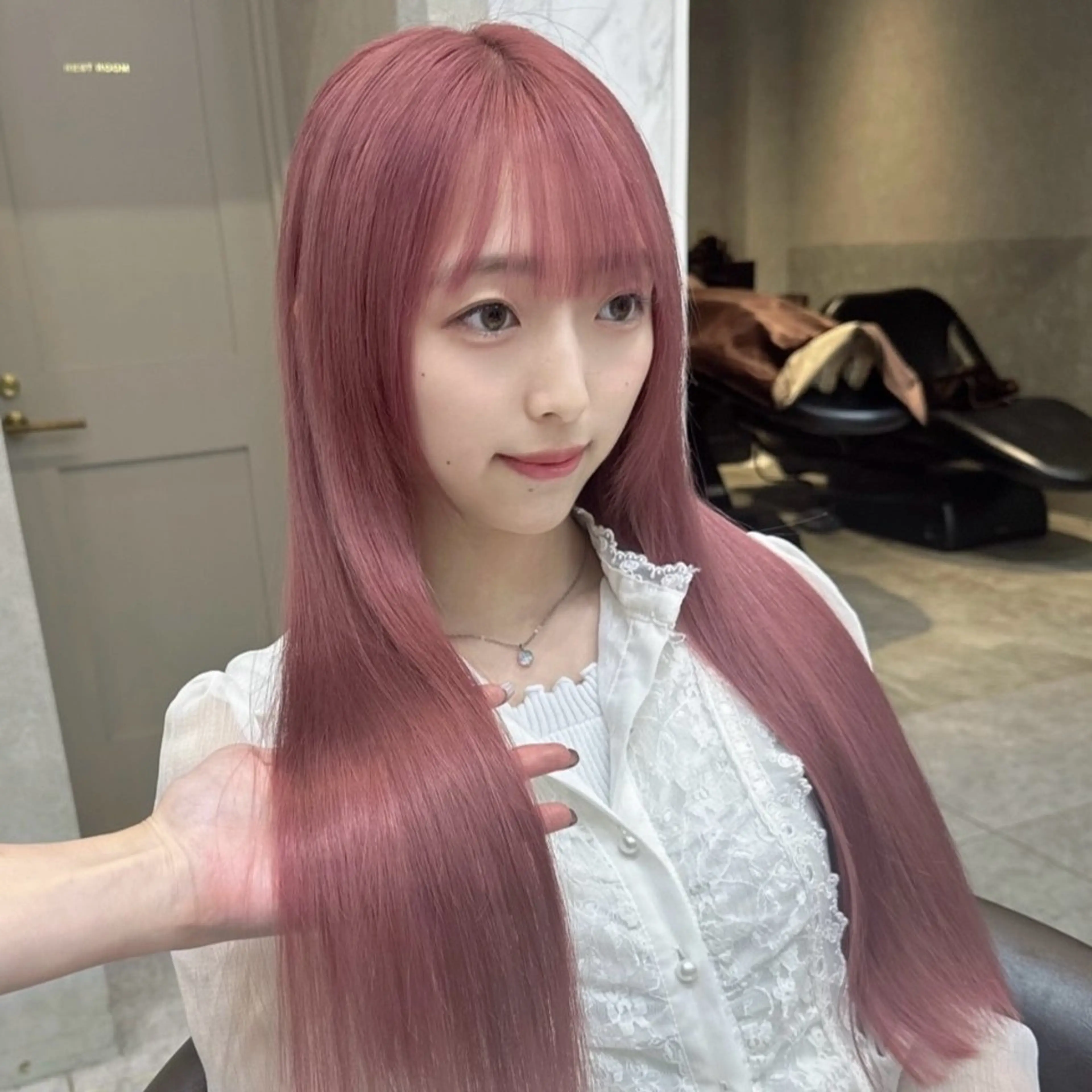 カラー 🎀Rimi୨୧ ✨艶✨color🎀のヘアスタイル