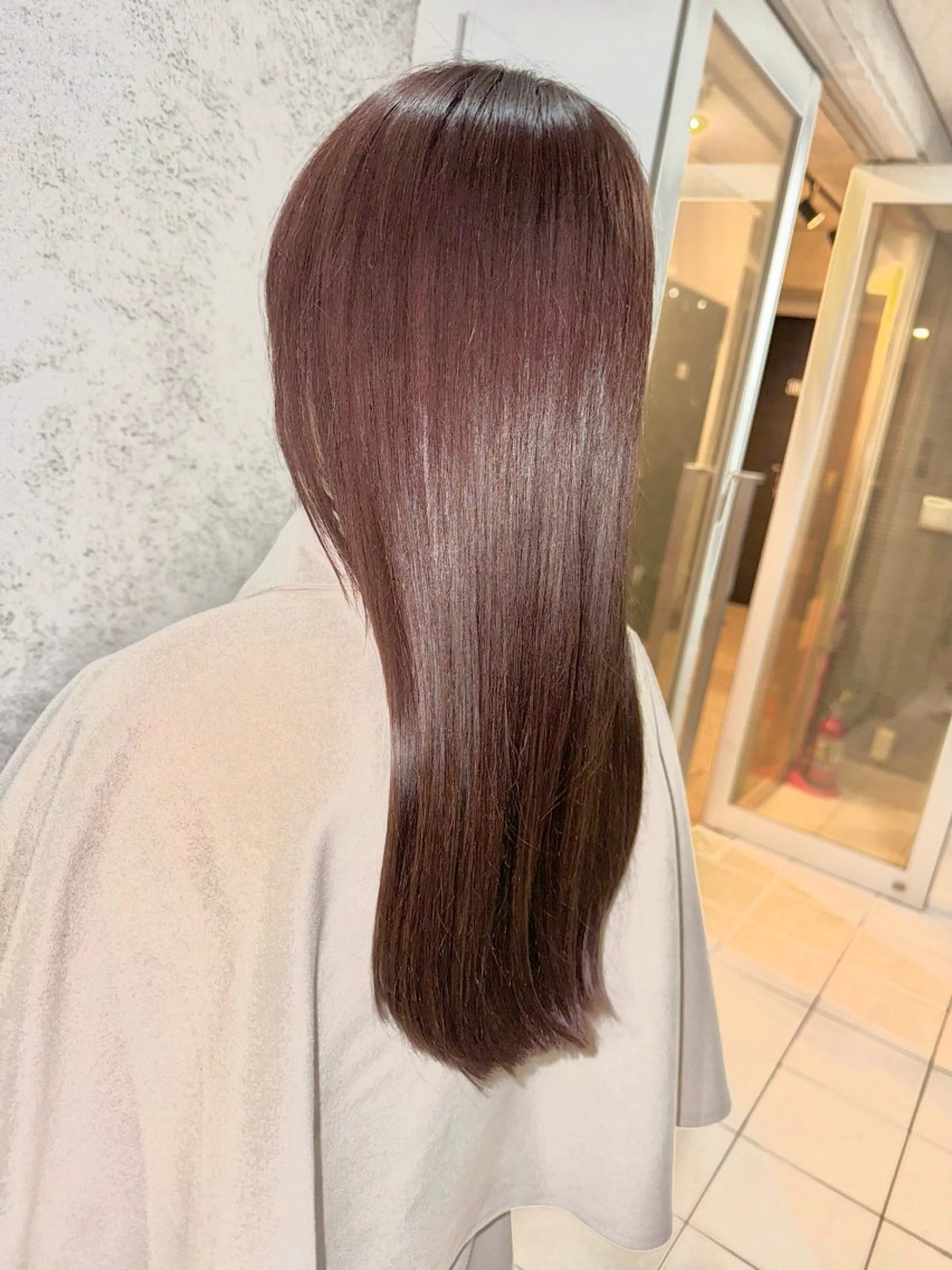 ロング カラー カット ヘアカラー 椎葉 祐也のヘアスタイル