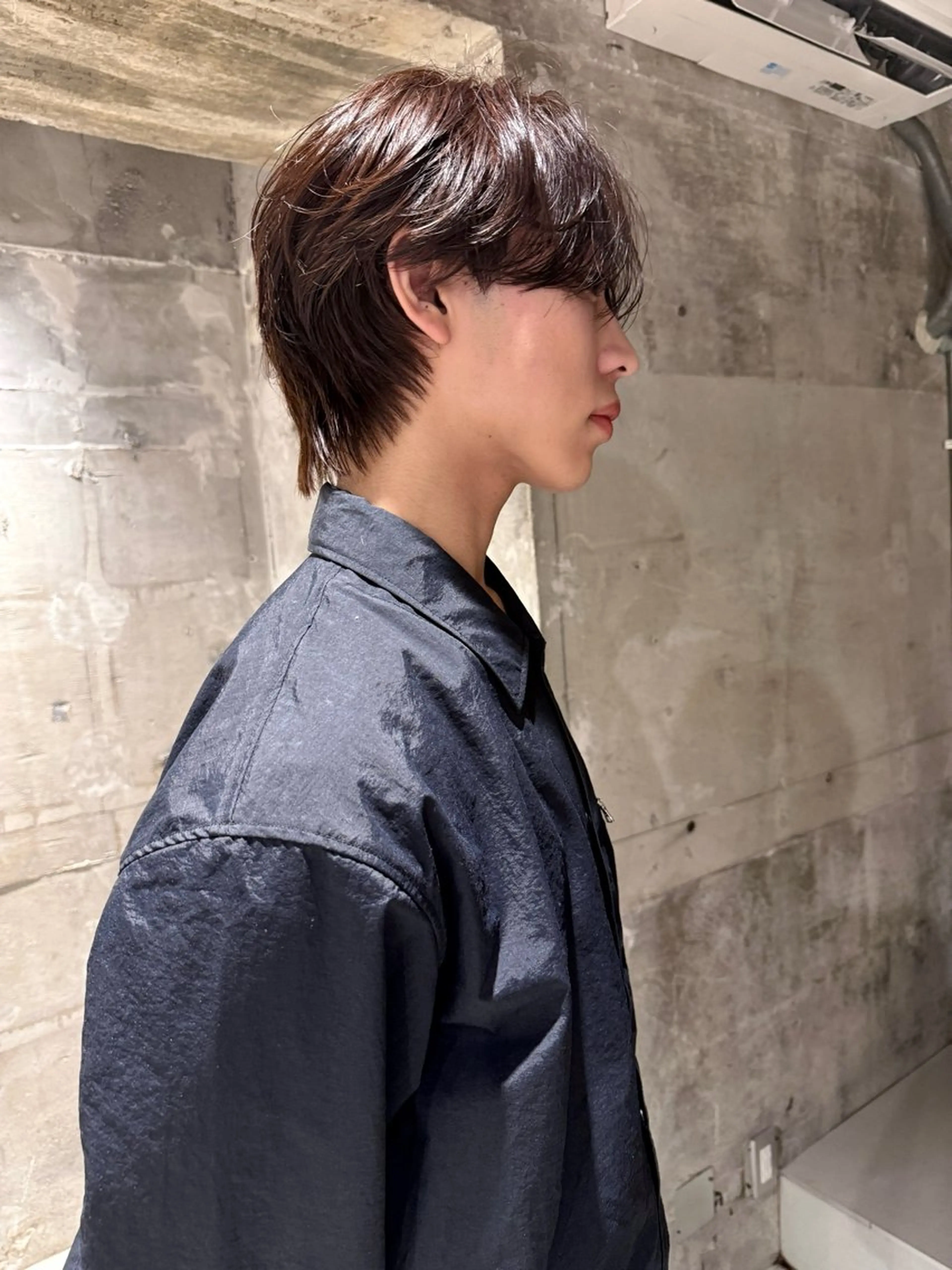 ミディアム タナカ レイのヘアスタイル