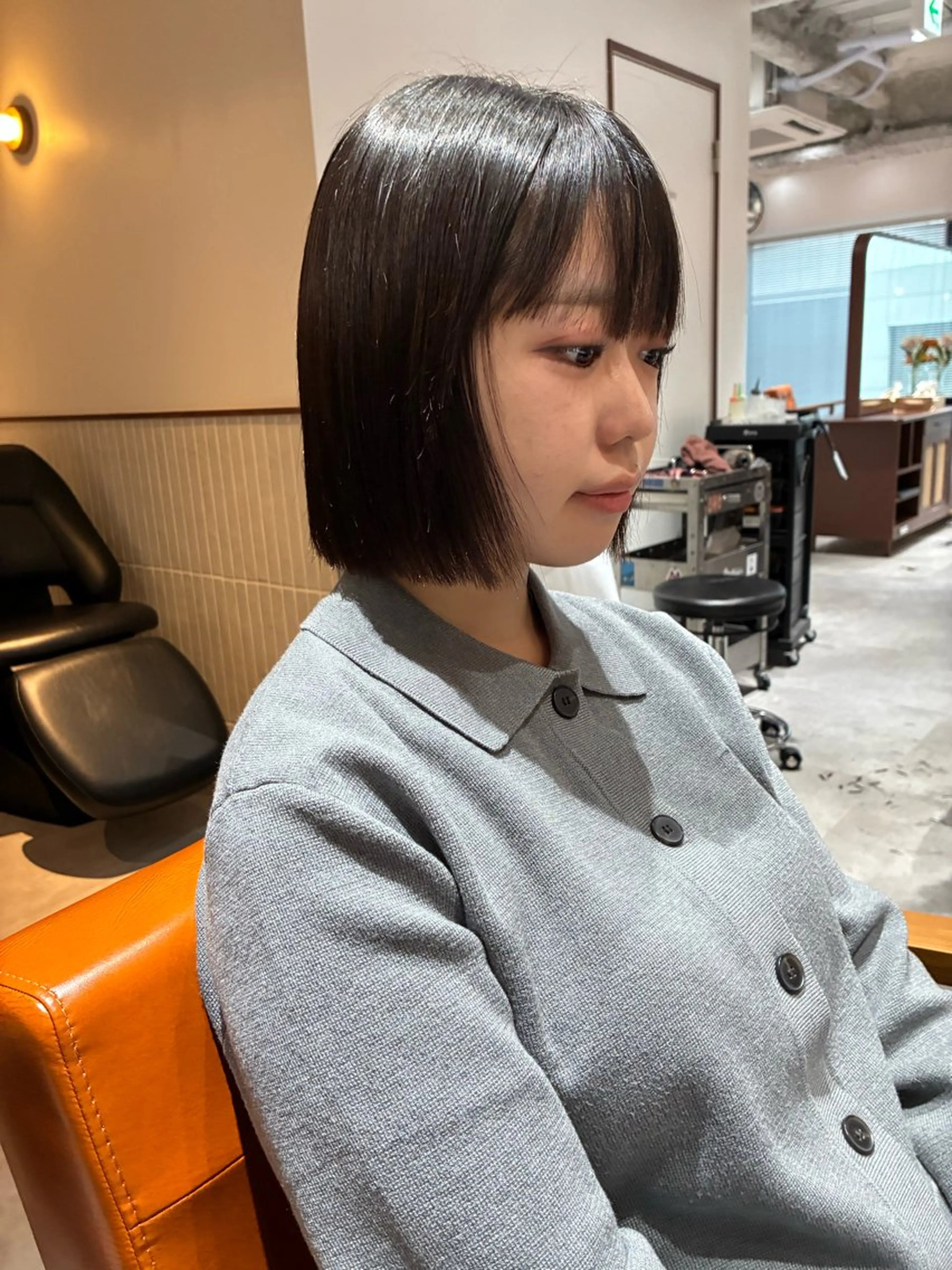 ミディアム カラー ヘアアレンジ カット ヘアカラー 縮毛矯正 💟Opus/ Mizuki🐕💟のヘアスタイル