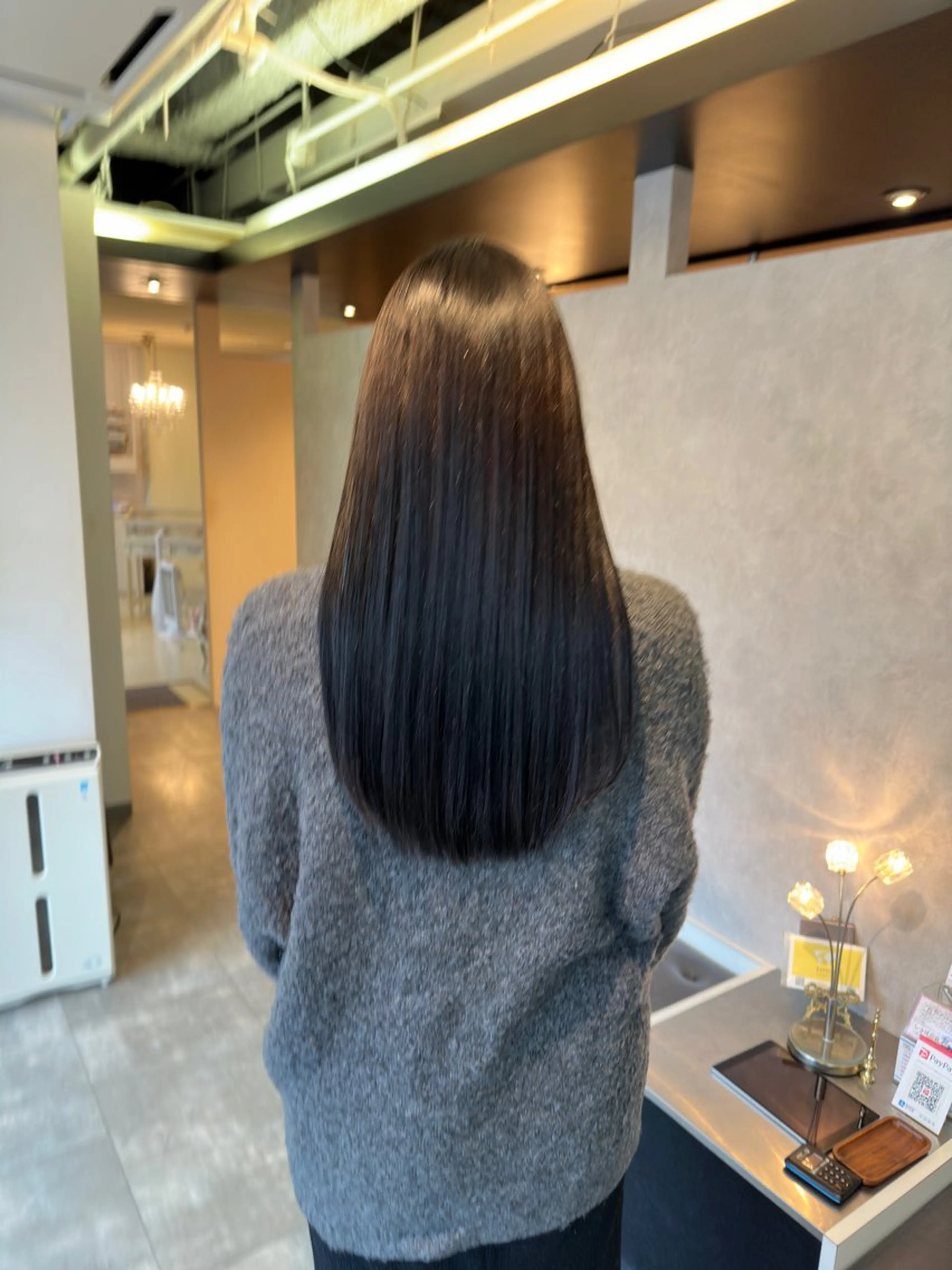 ロング カラー トリートメント uhiyama shotarouのヘアスタイル