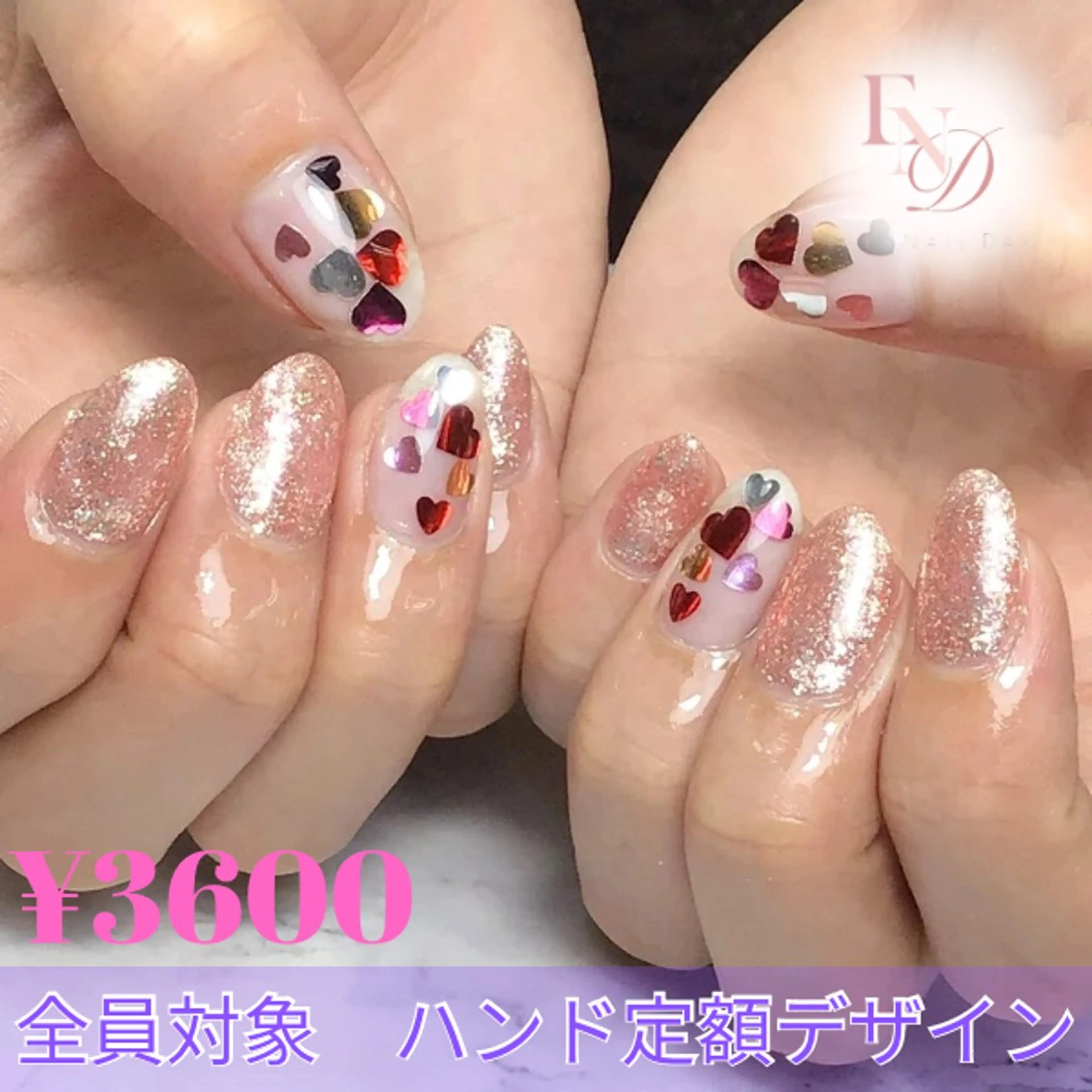 ネイル ジェルネイル マグネットネイル 持ち込み ワンカラーネイル パラジェル 西院eye fallonのマツエク・マツパデザイン