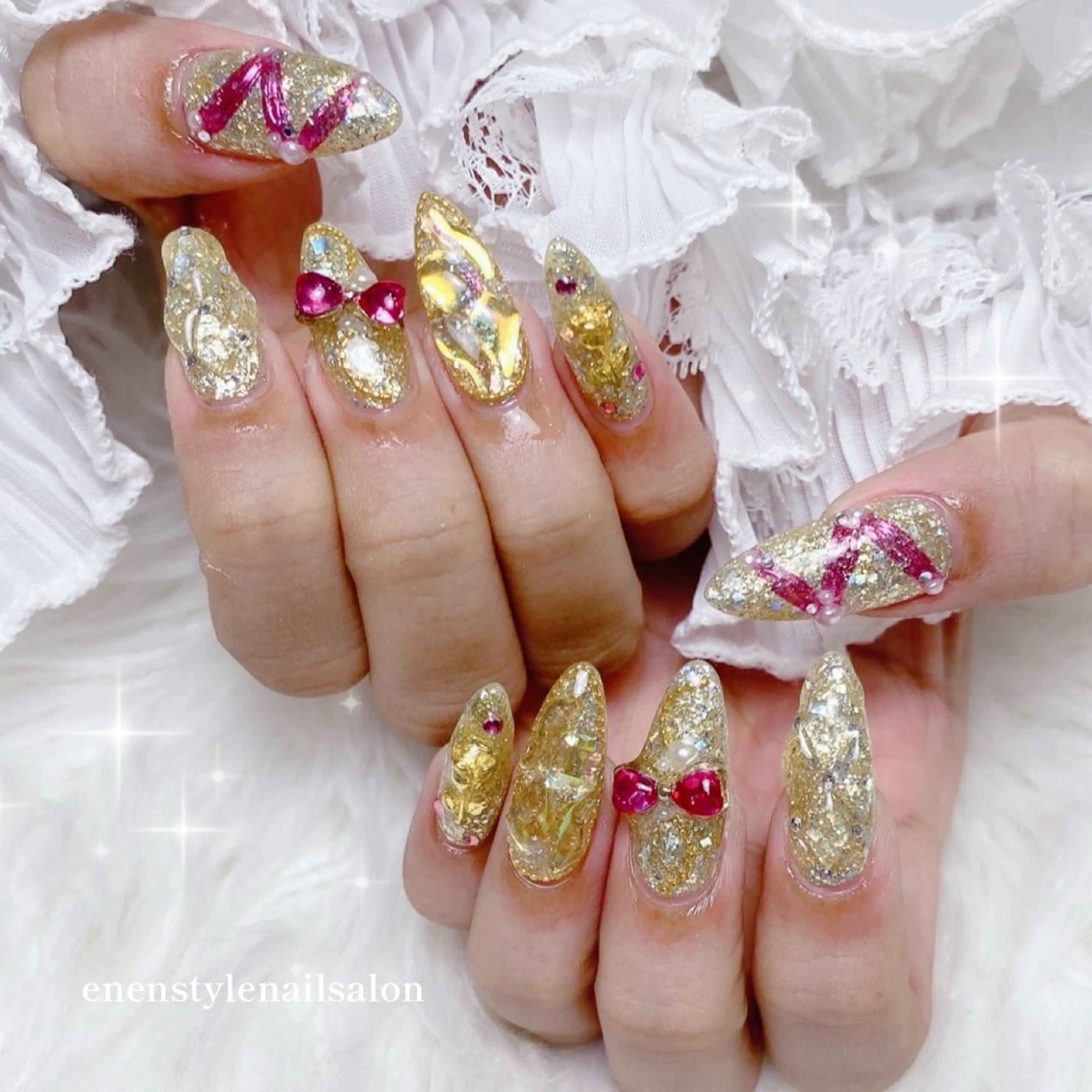 ネイル ハンドネイル 👑enen style👑のネイルデザイン