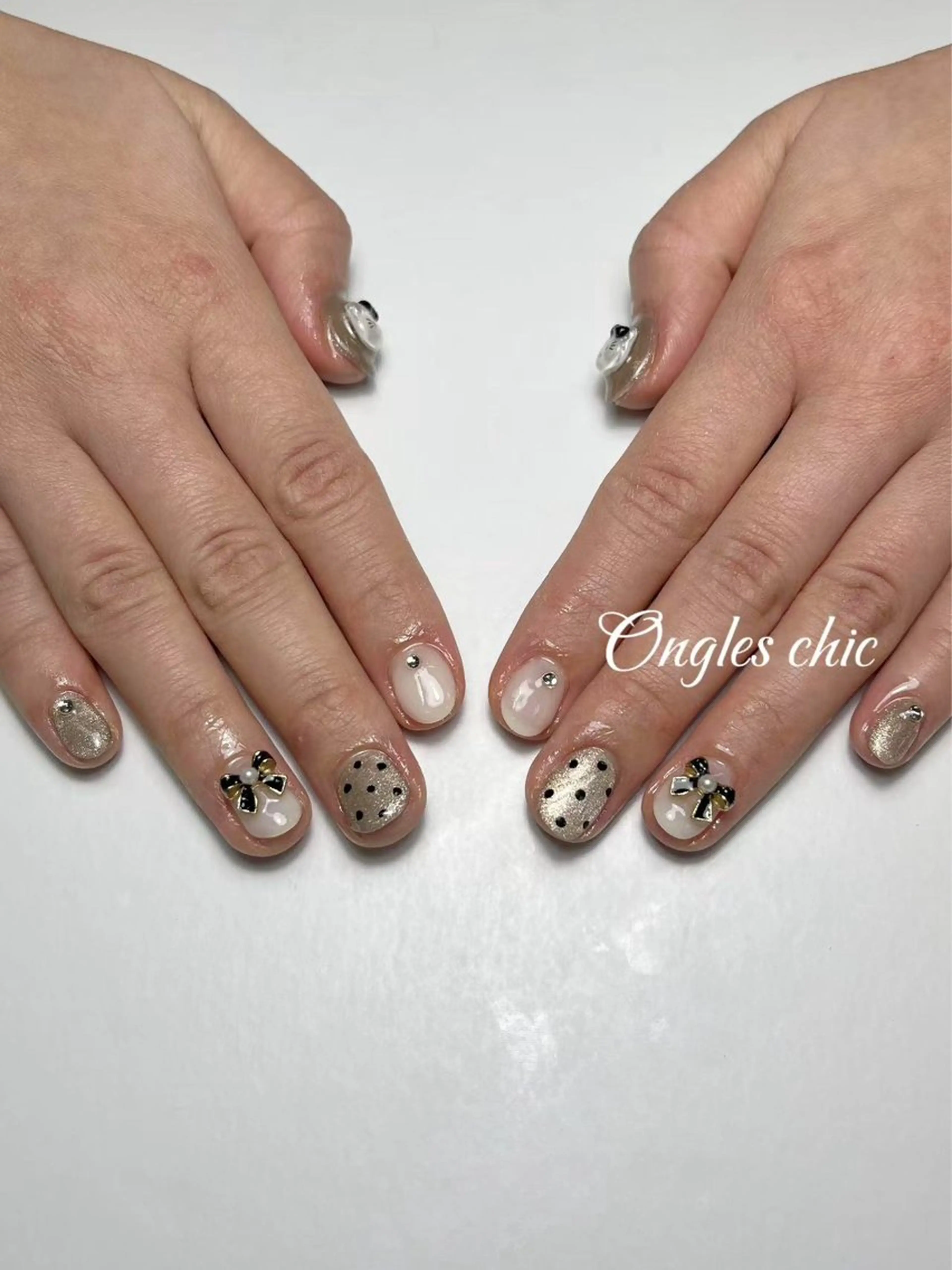 ネイル ハンドネイル ongles chicのネイルデザイン