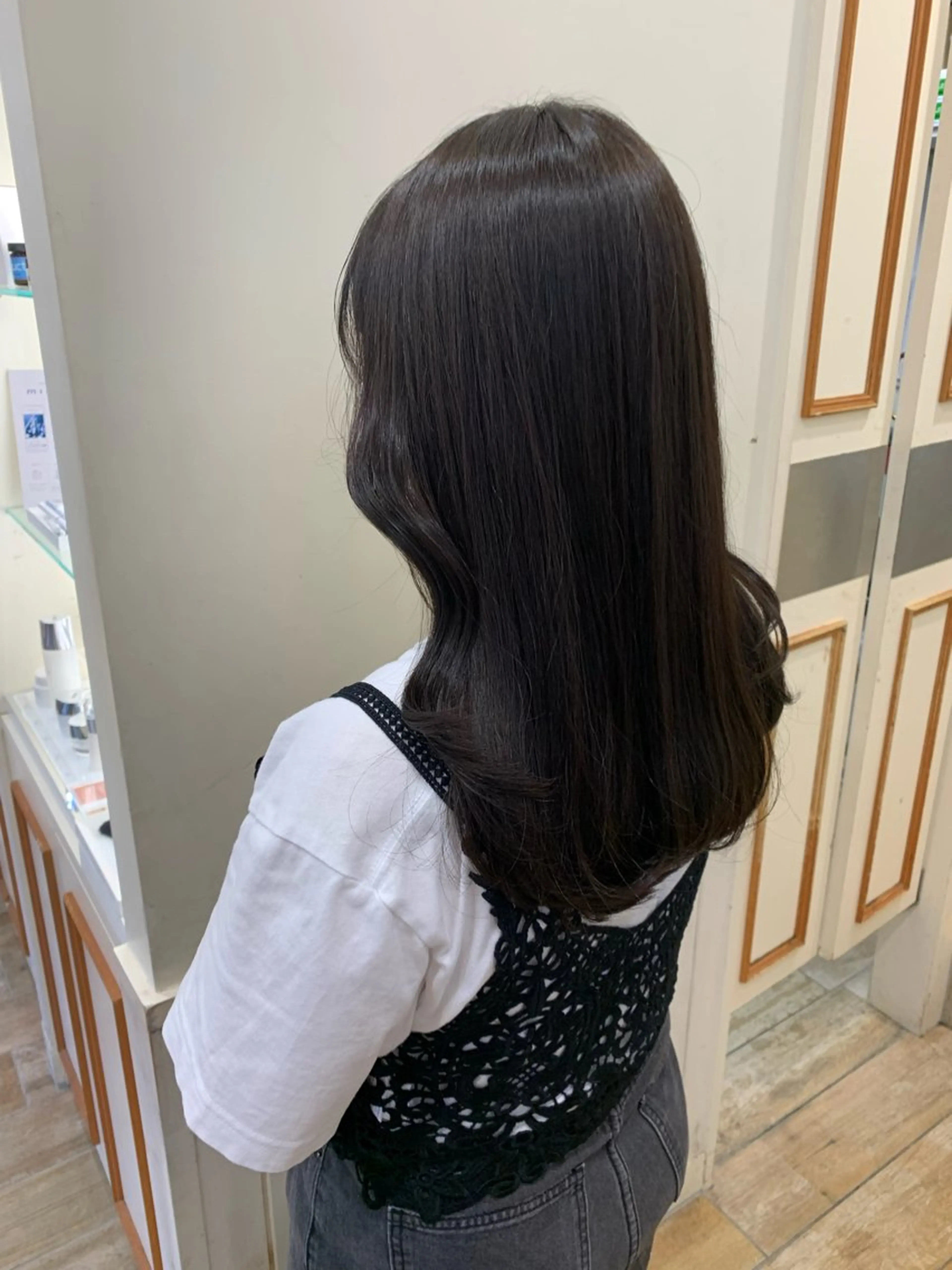 セミロング カラー メンズカット/ニュア ンスパーマkaitoのヘアスタイル