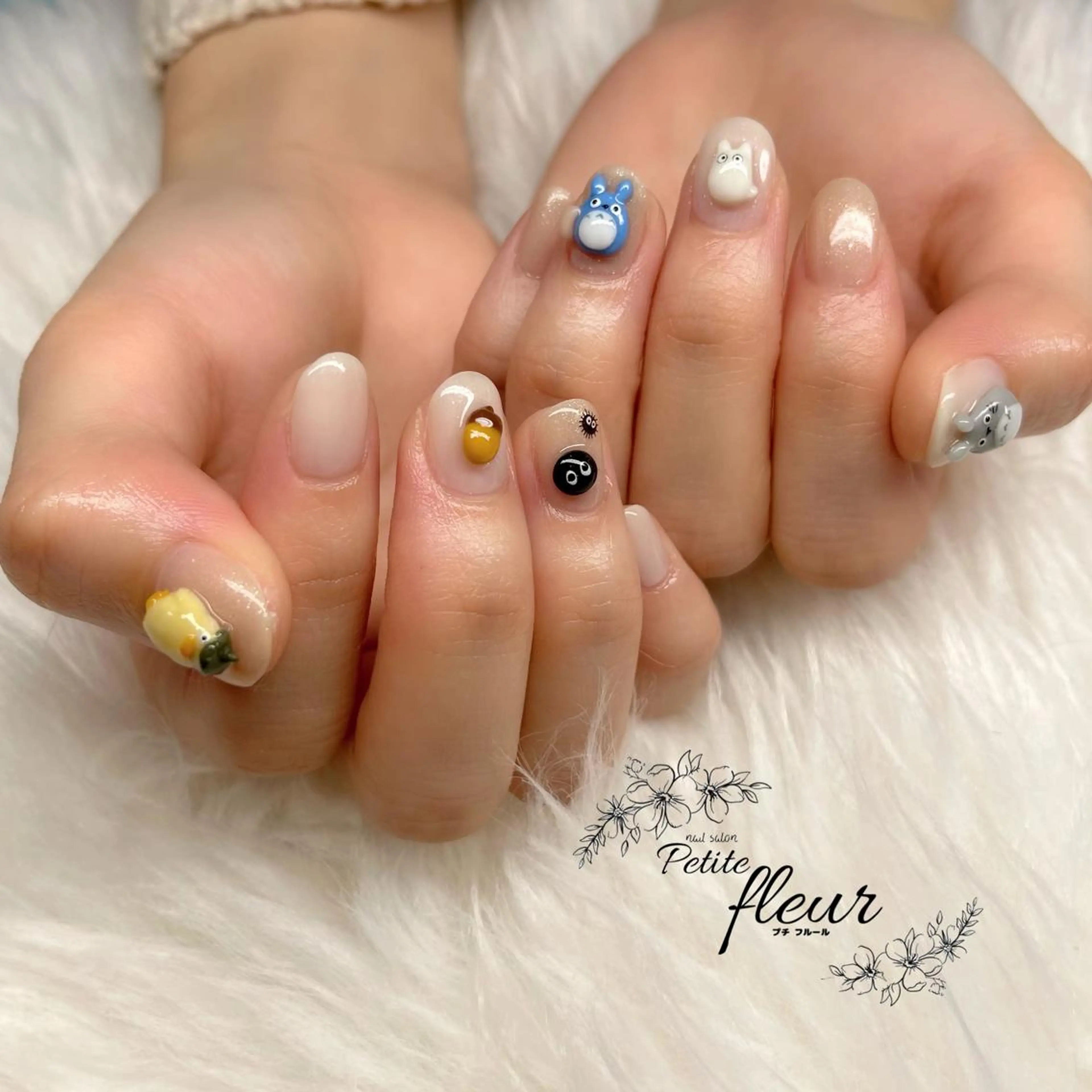 ネイル 持ち込み ❁⃘*。Petite fleur❁⃘*りさのネイルデザイン