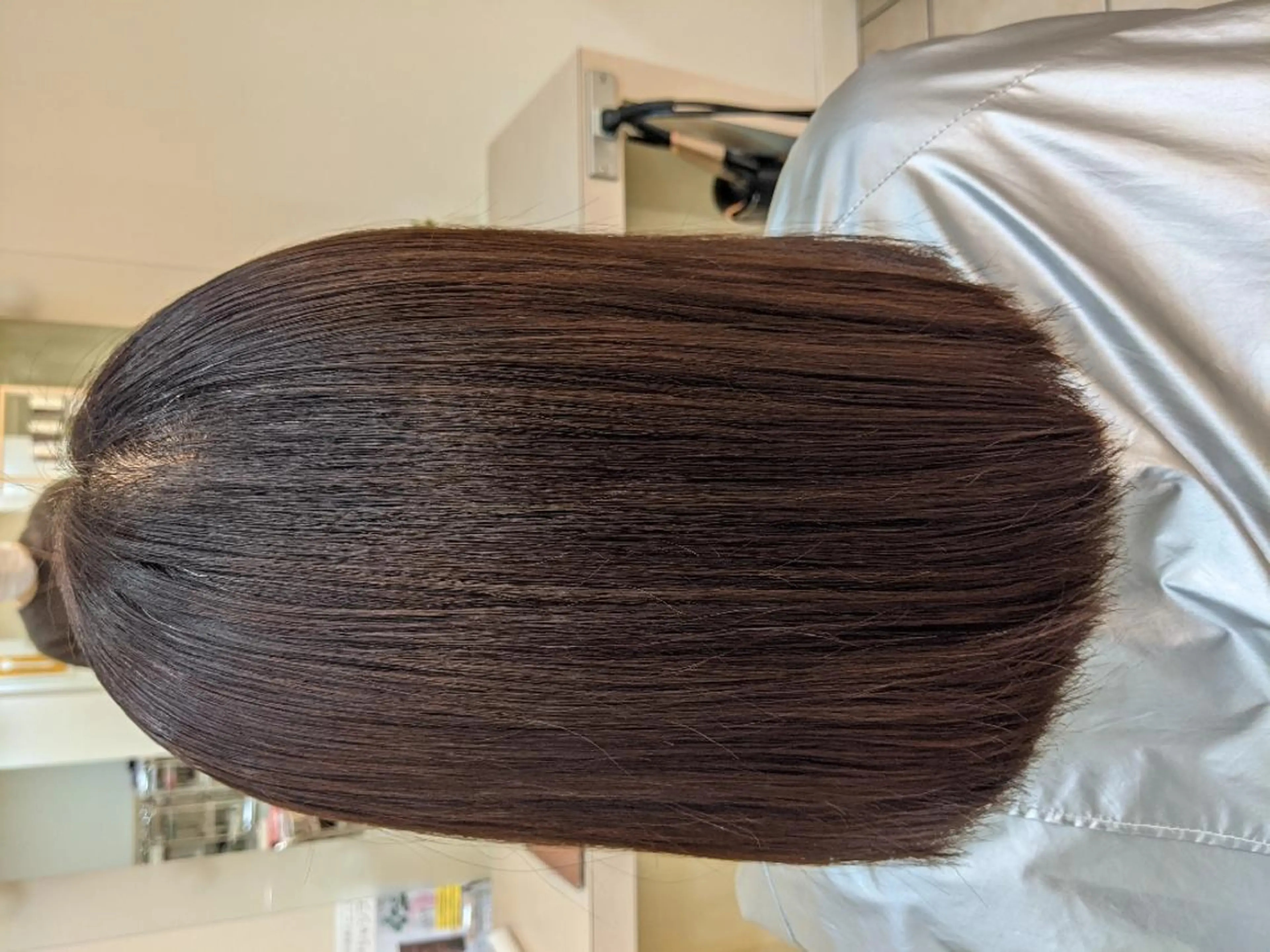 ミディアム 縮毛矯正 斉藤 充哉のヘアスタイル