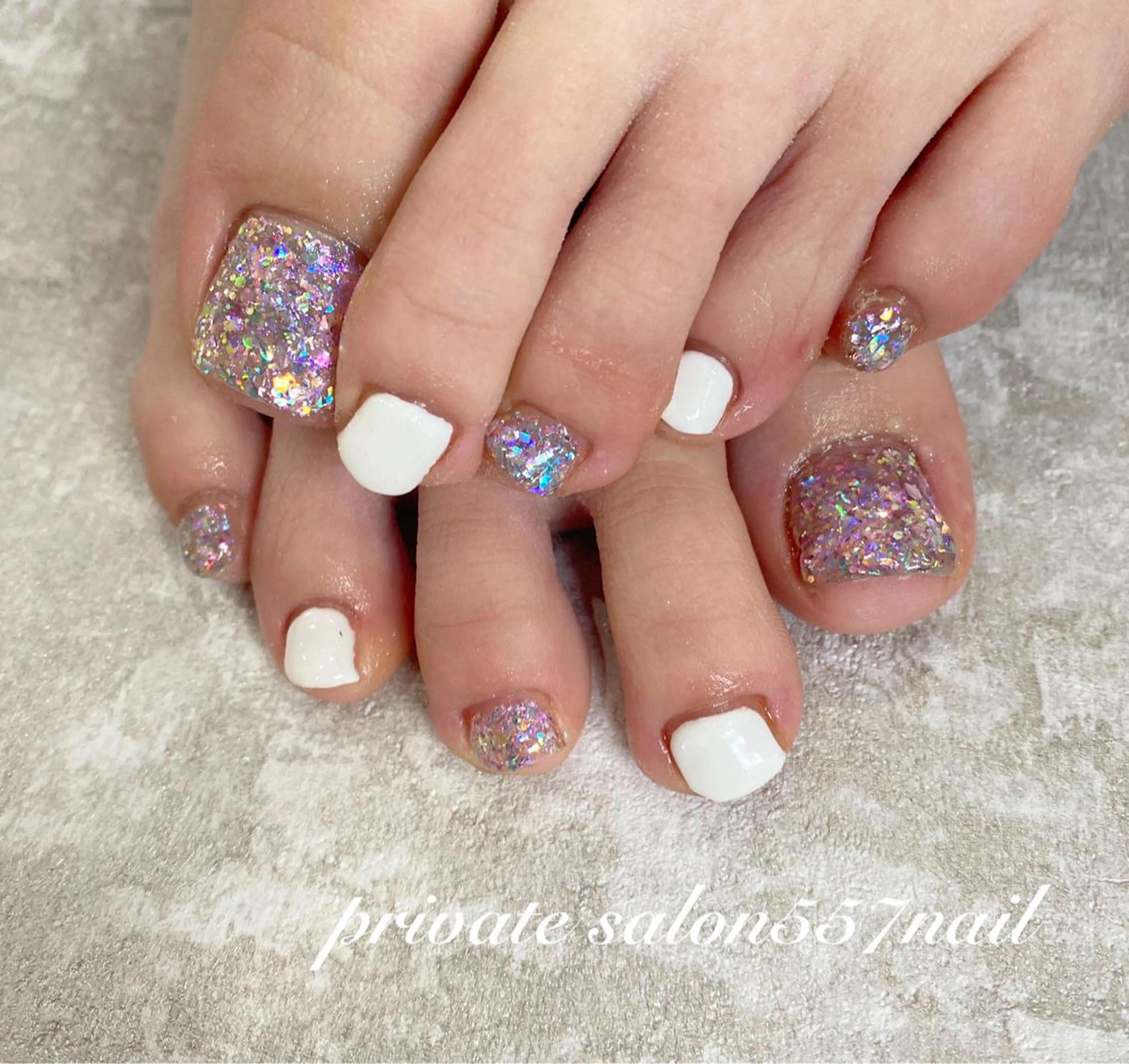 ネイル フットネイル 557 nailのネイルデザイン