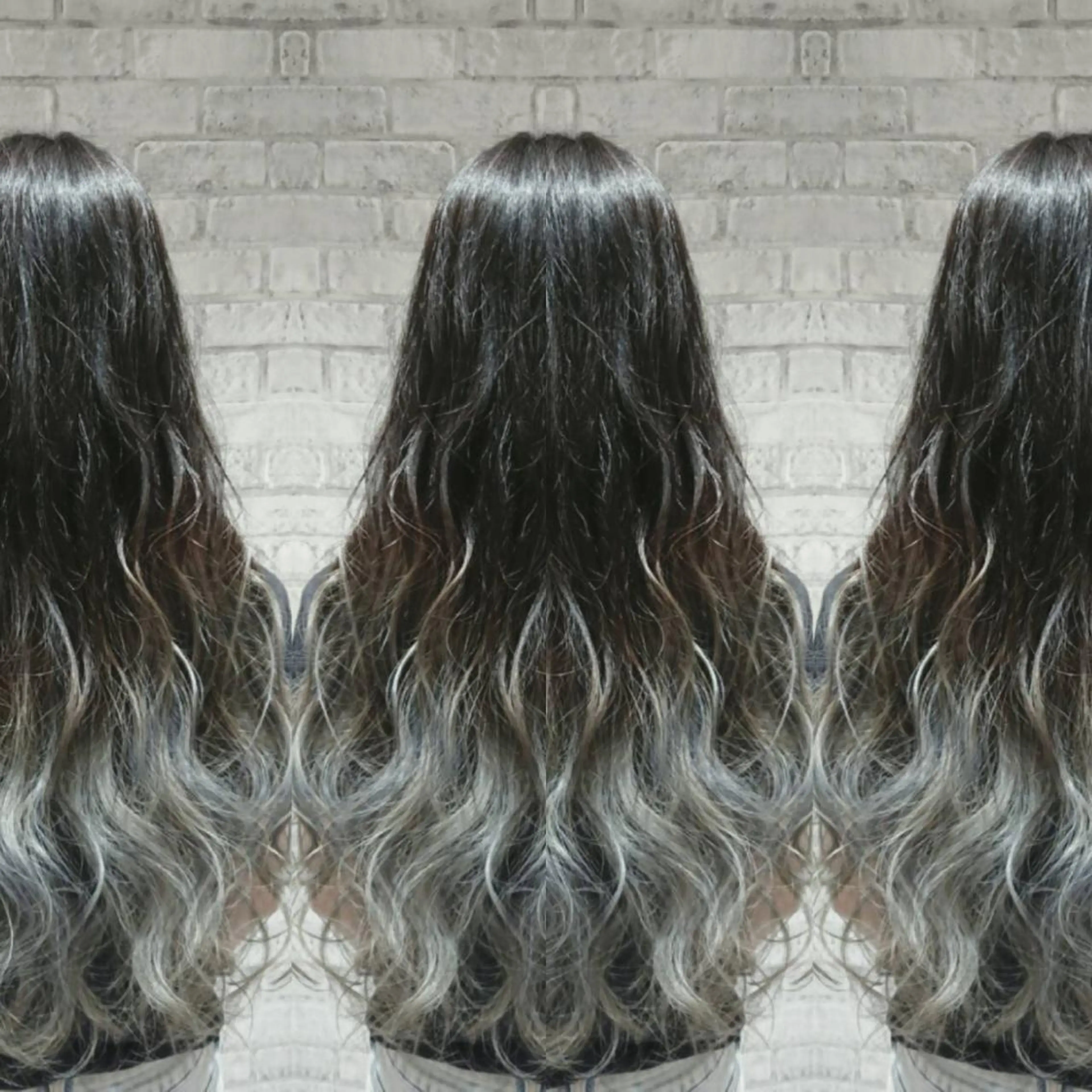 ロング カラー EARTH 越谷店のヘアスタイル