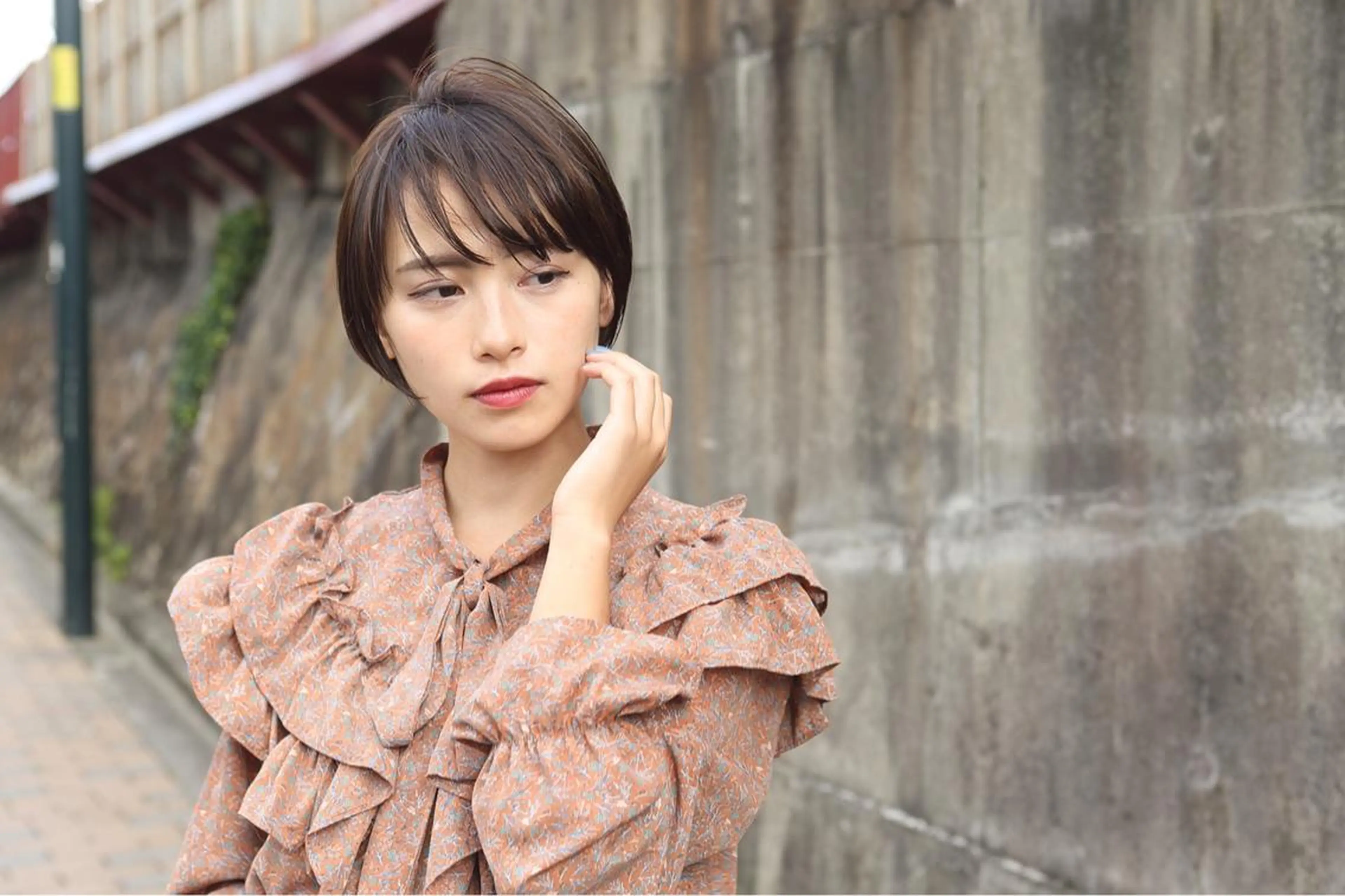 ショート カラー ショートヘア 小林 卓司のヘアスタイル