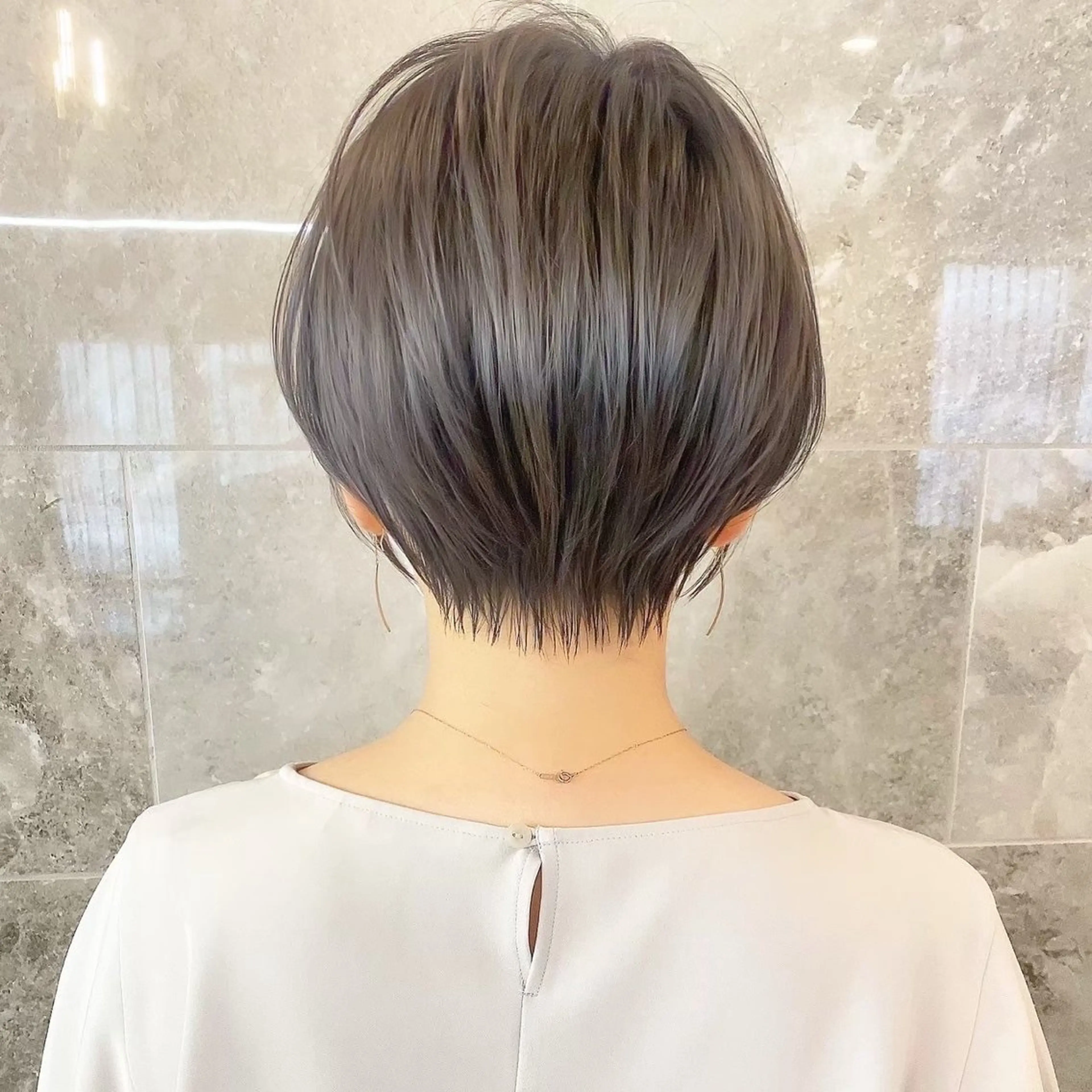 ショート ショート/ 似合わせカットモカのヘアスタイル