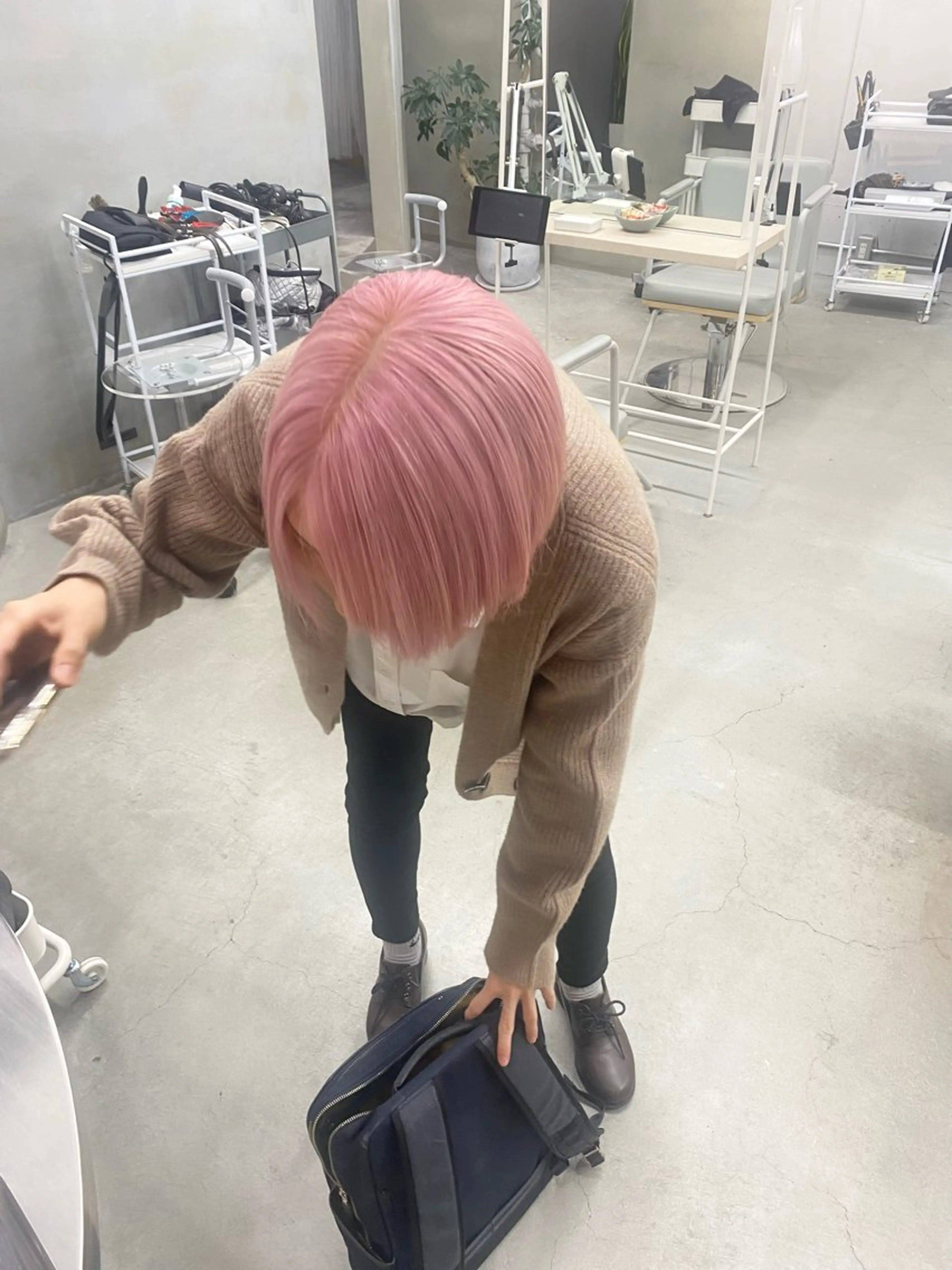 ショート カラー ヘアカラー 前橋 姫奈のヘアスタイル