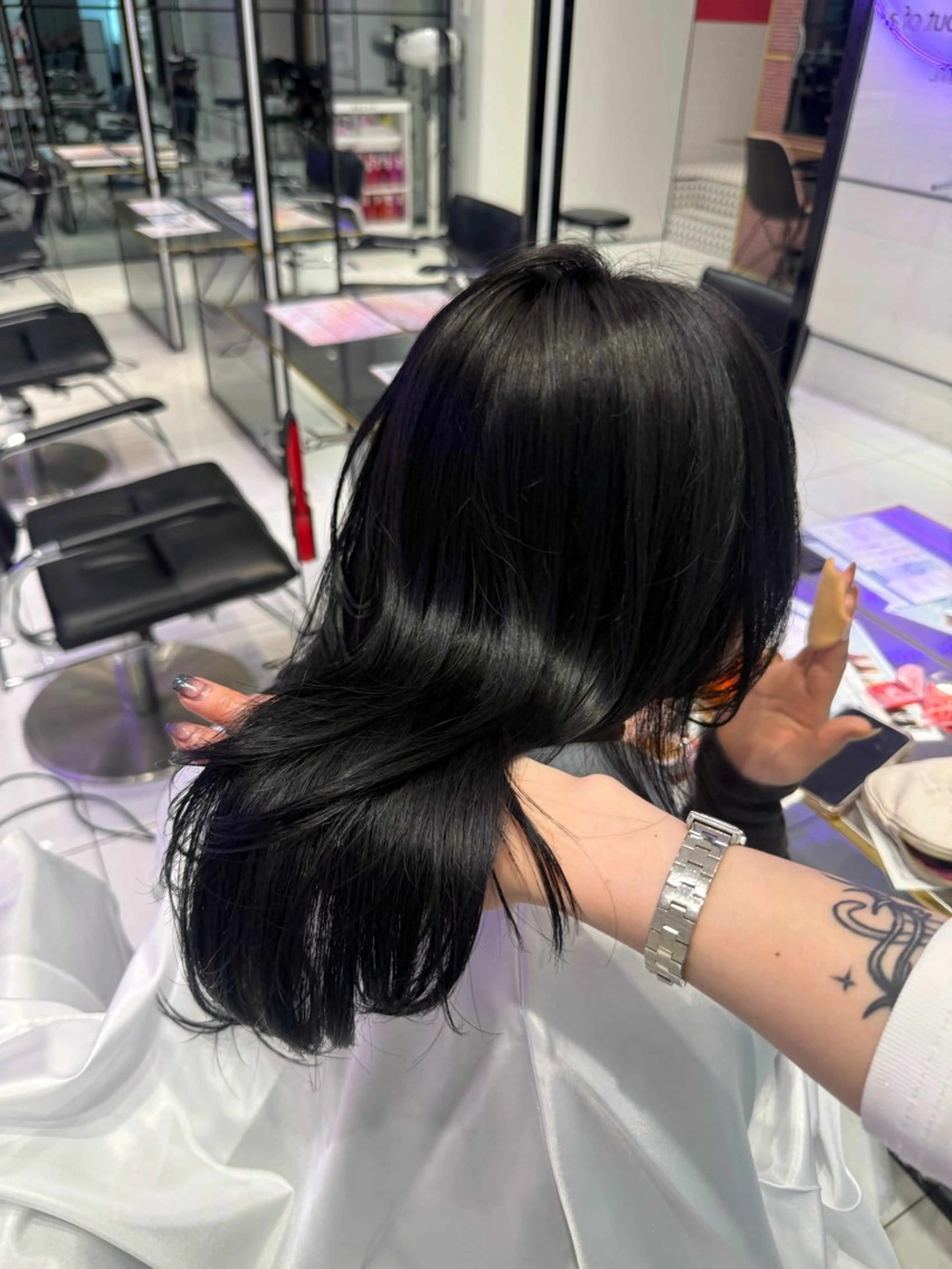 ロング レイヤーカット カット ヘアカラー keen吉祥寺所属・keen吉祥寺🐆 レイヤー/NAO🩶のヘアスタイル