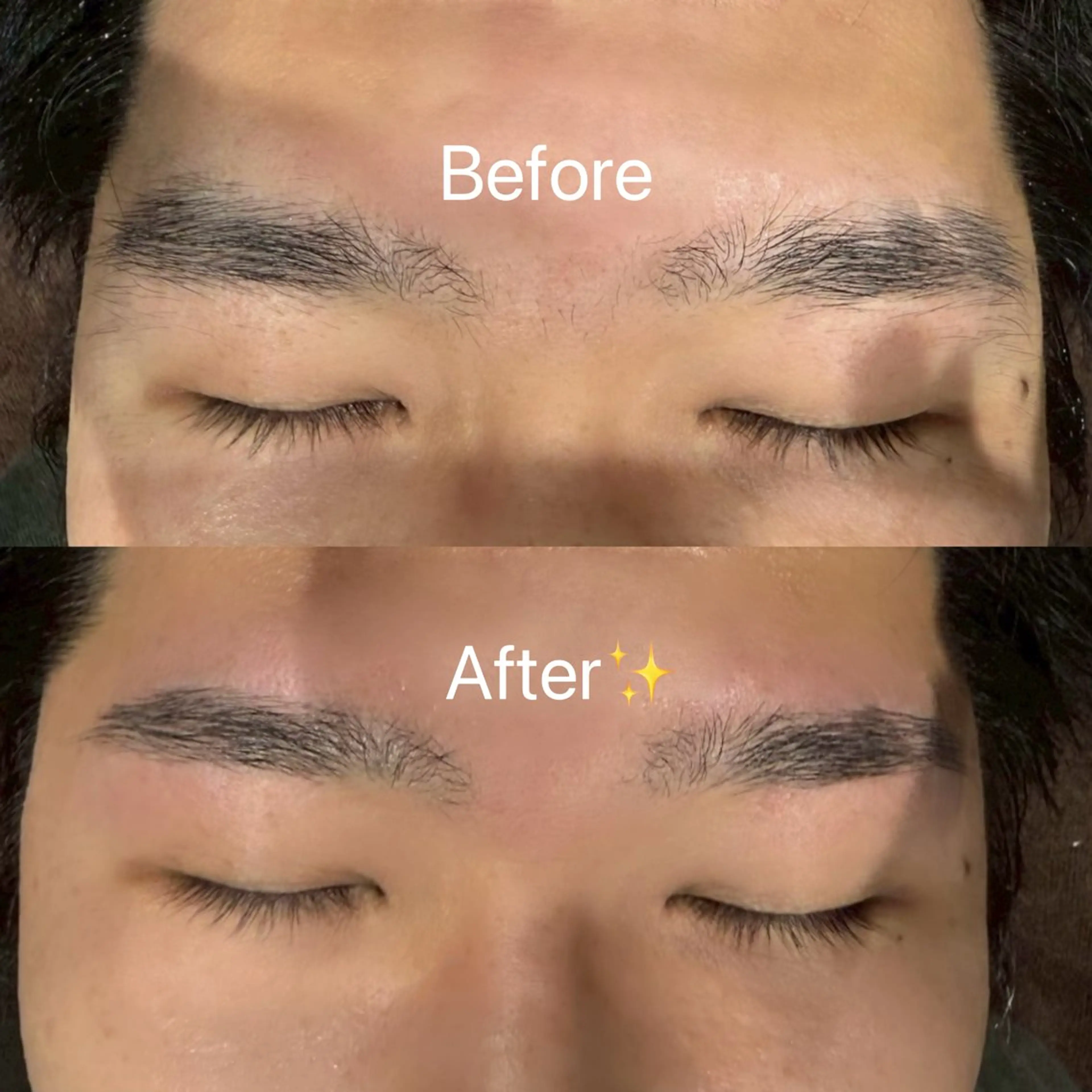 メンズ アイブロウ マンツーマンメンズ 特化🎀yuikaのヘアスタイル