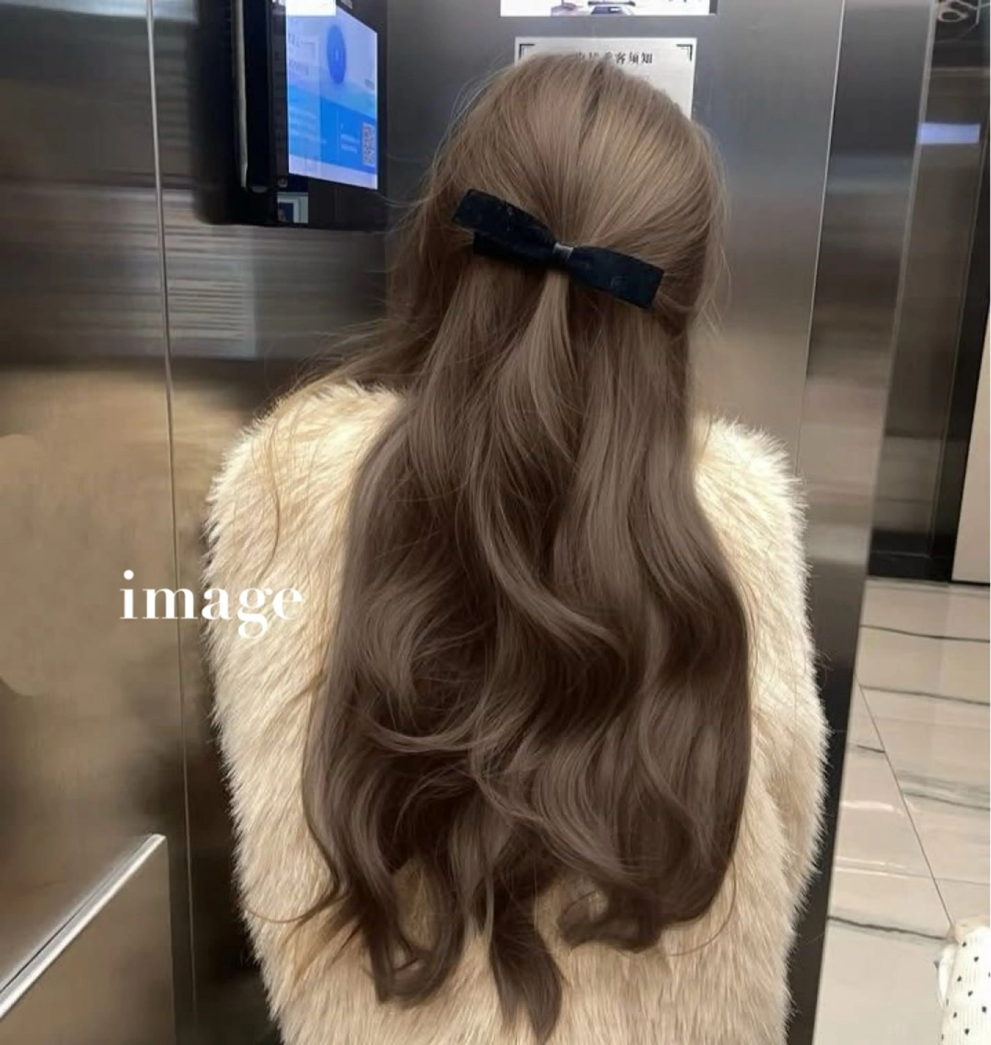 ロング ヘアカラー 韓国ワンホン透明感 カラー✨🖤ここあのヘアスタイル