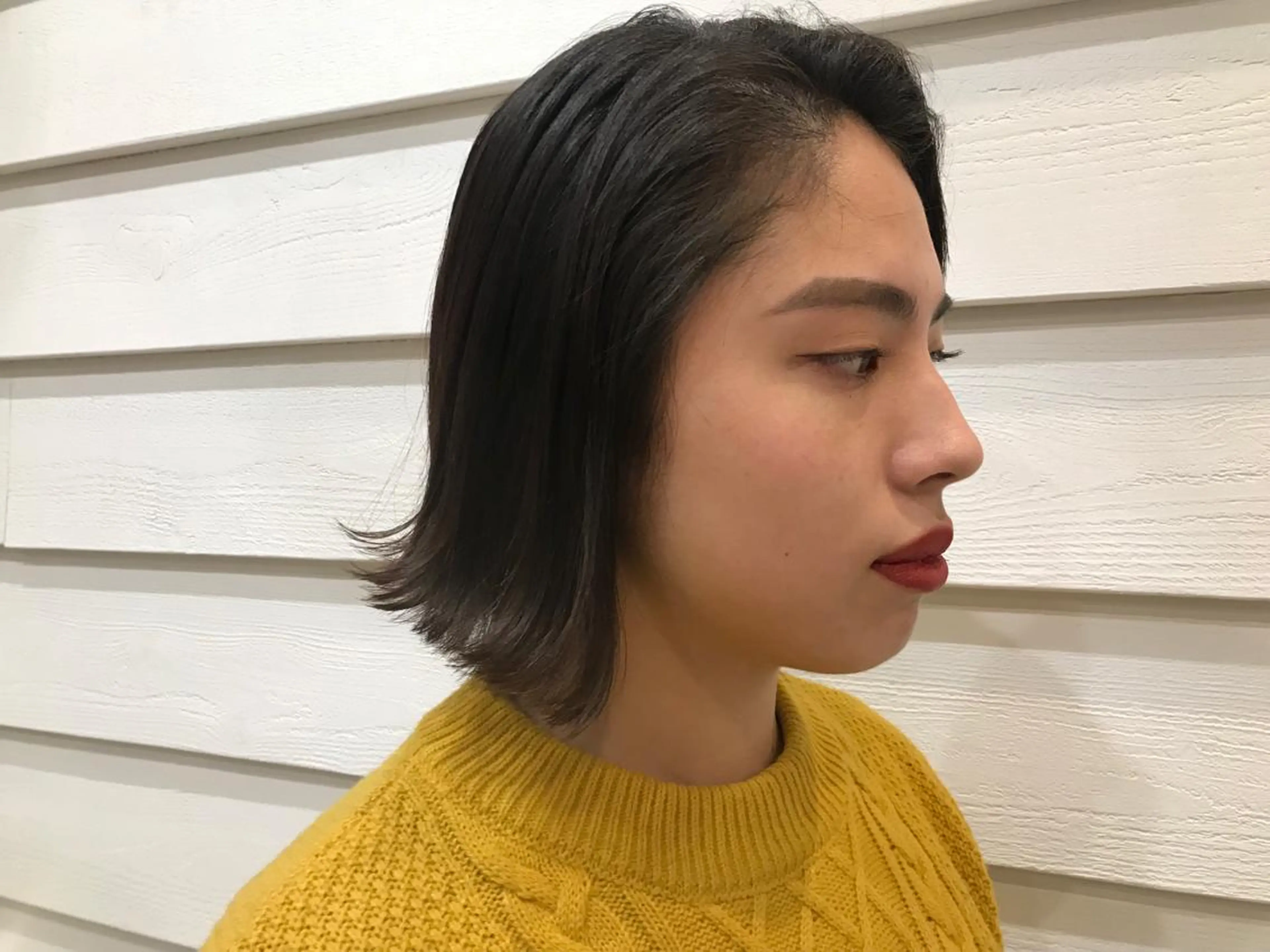 ミディアム 逗子葉山 ナオイカイラのヘアスタイル