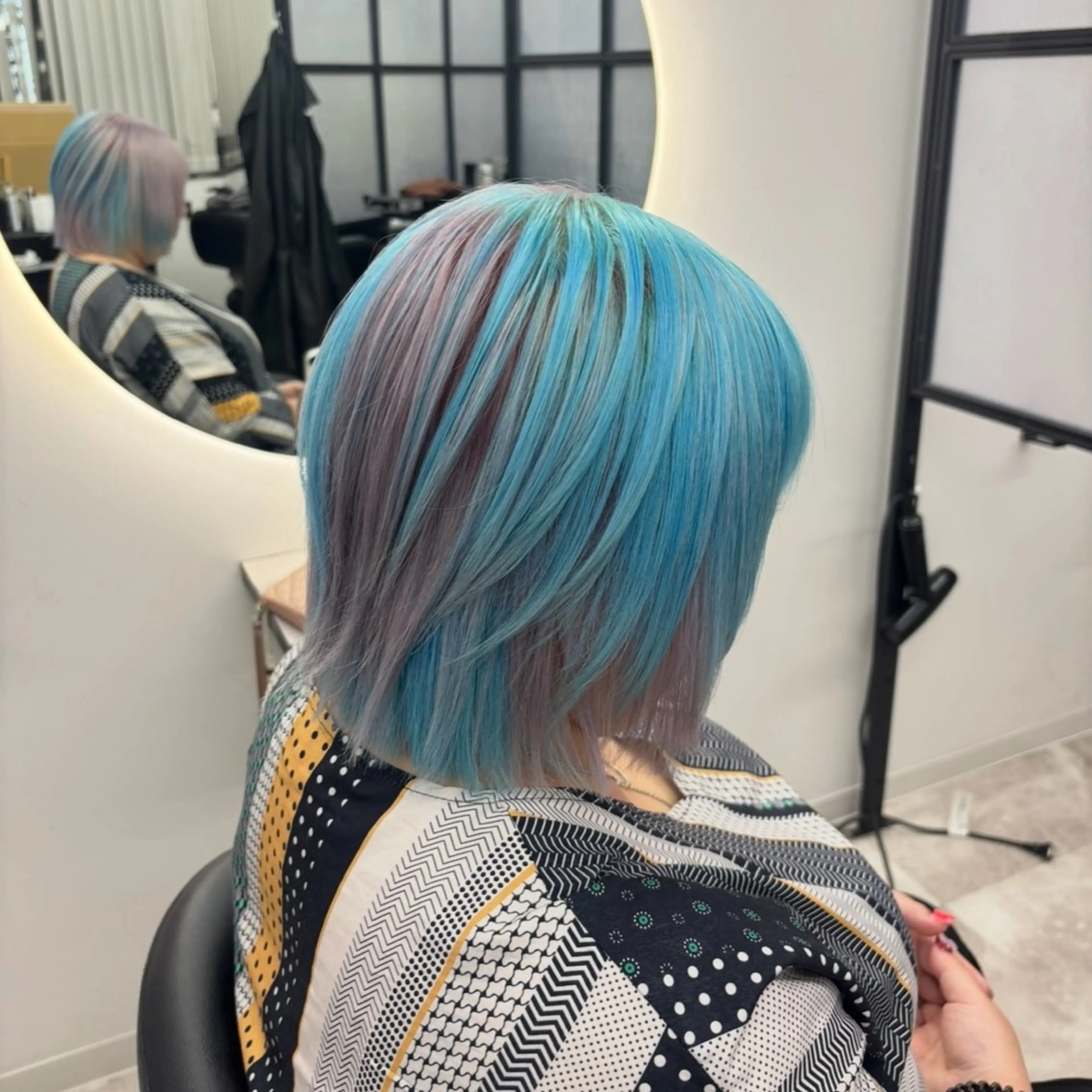 ミディアム カラー ヘアカラー Ren. 🦋デザインカラーのヘアスタイル