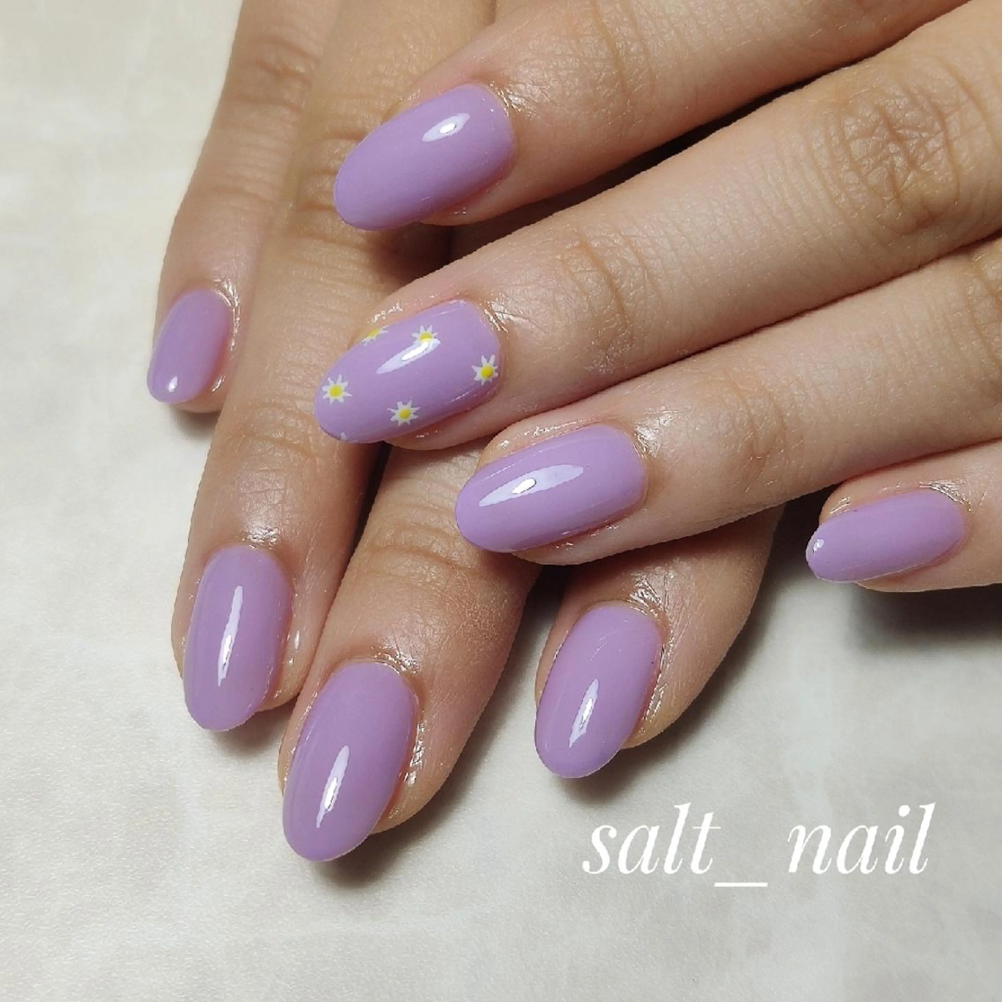 ネイル フラワーネイル 個人サロン saltnailのネイルデザイン