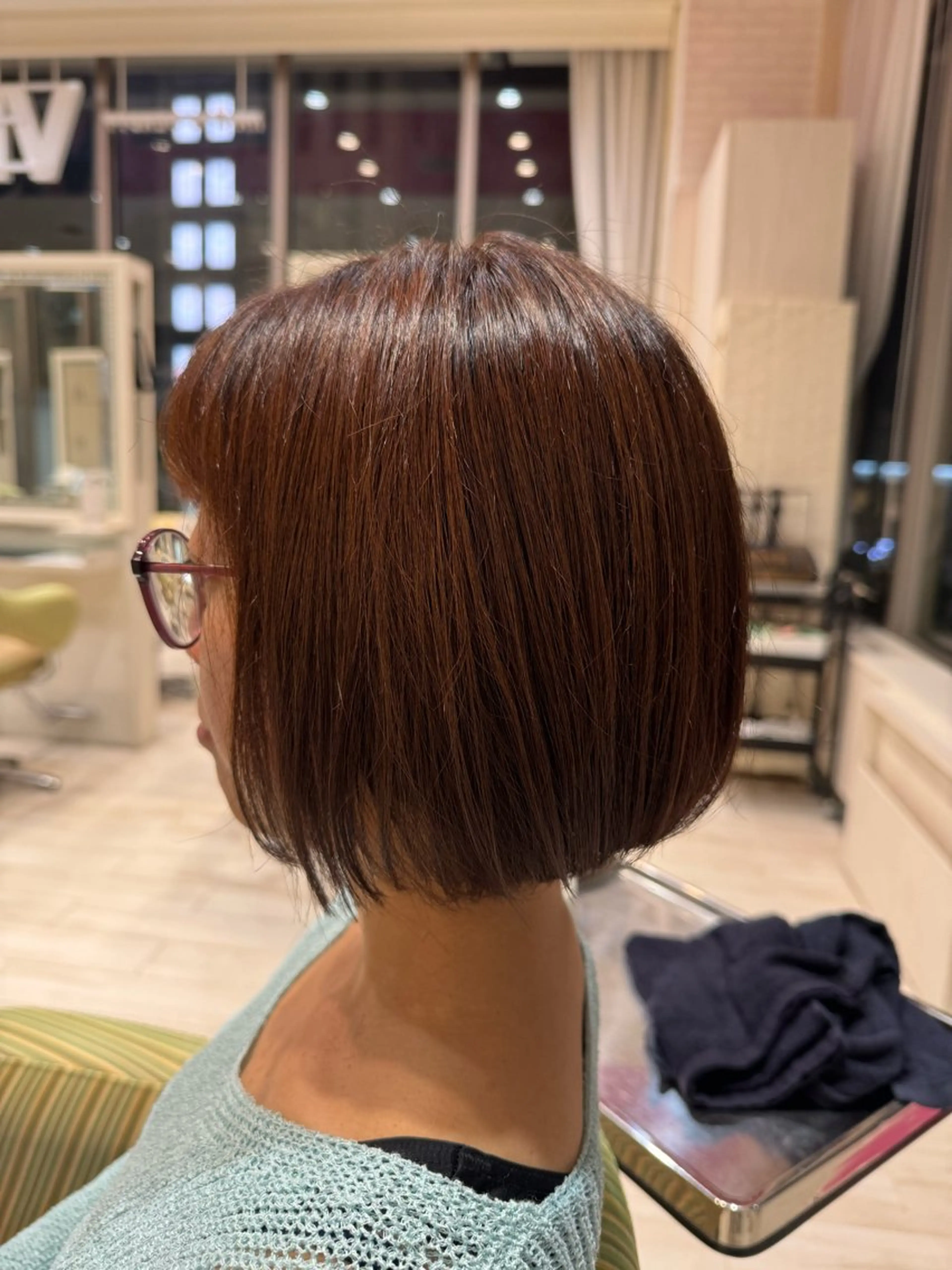 ショート 松尾 怜奈のヘアスタイル