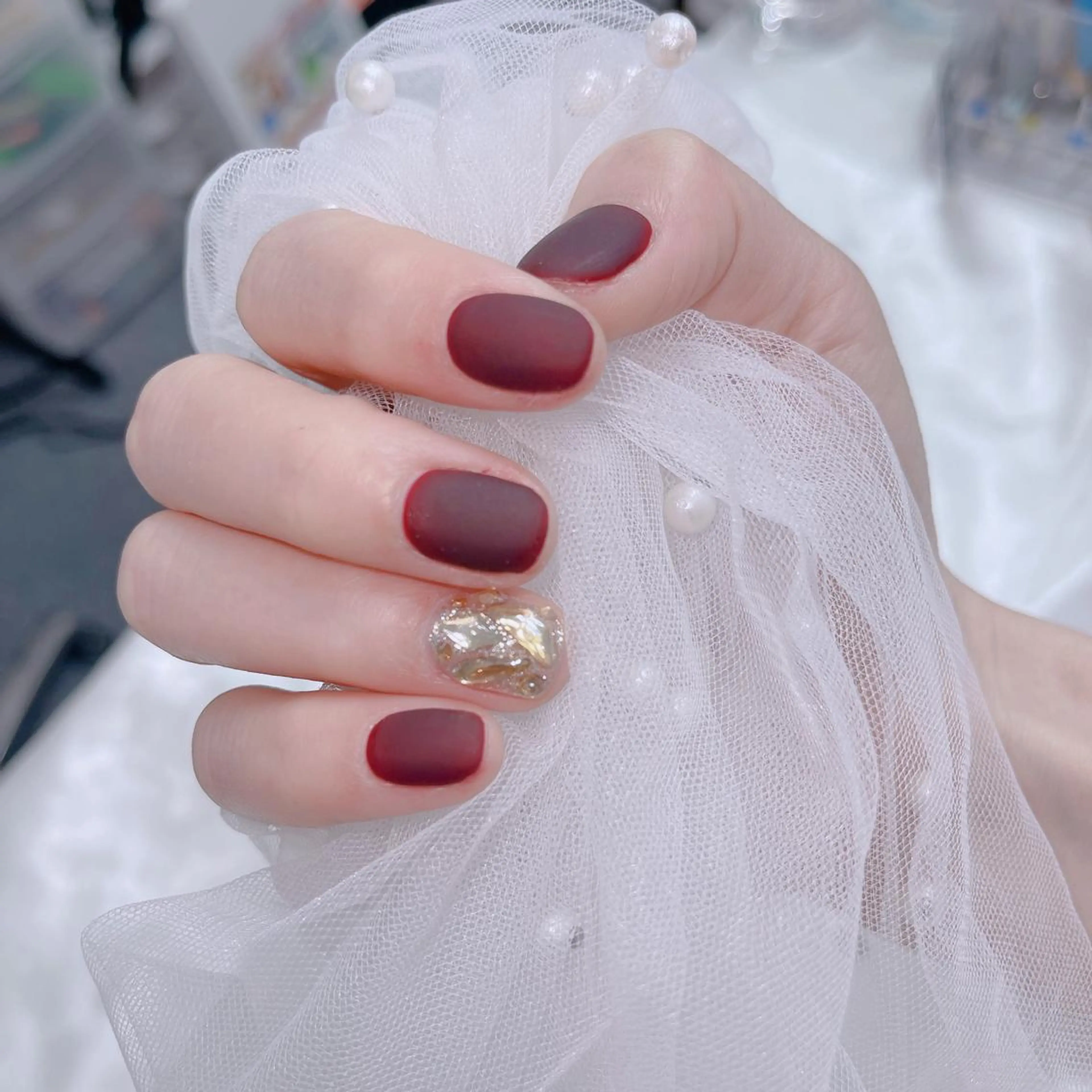 ネイル フットネイル ジェルネイル マグネットネイル パラジェル ワンホンネイル MaiBeauty Niのネイルデザイン