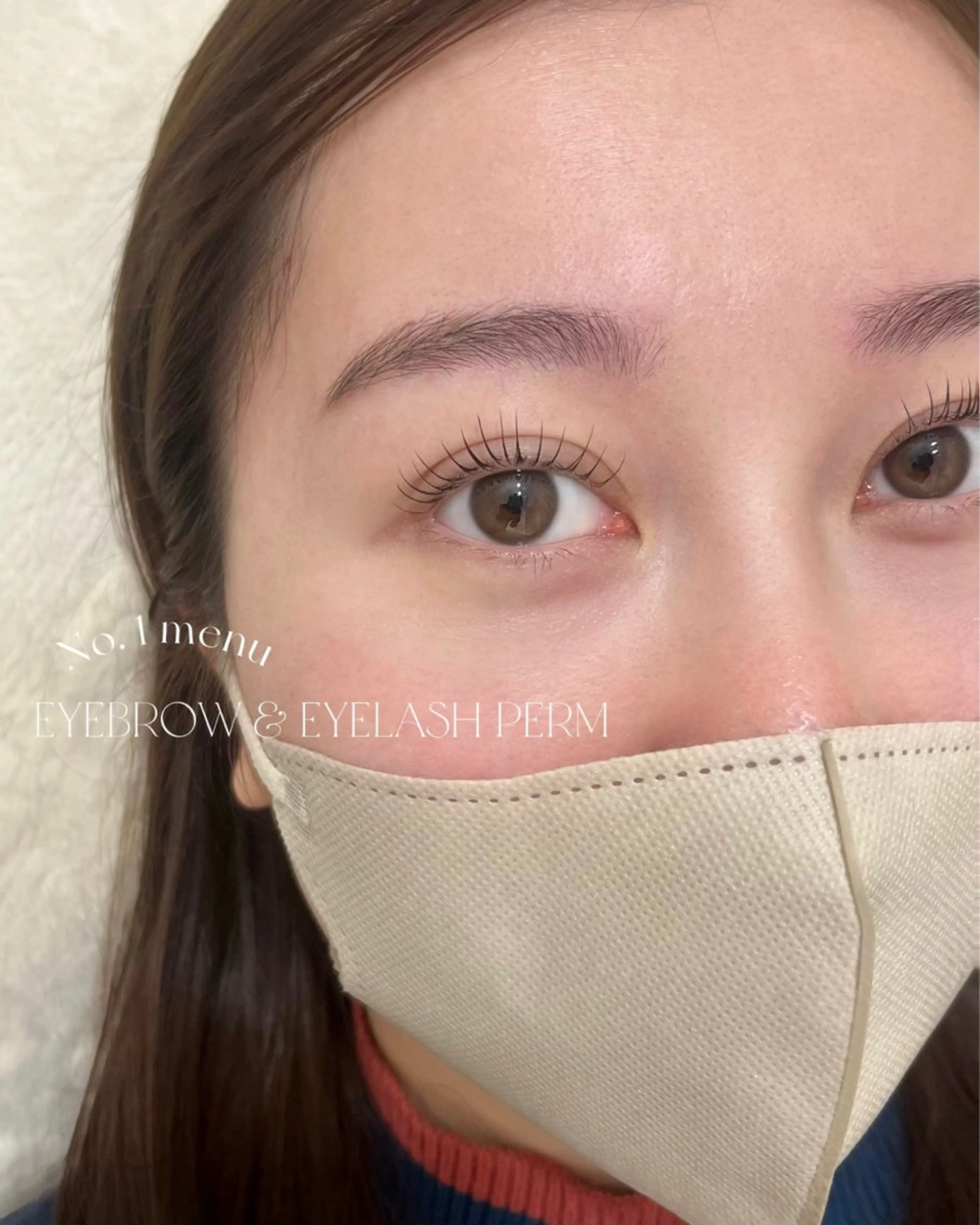 マツエク・マツパ マツパ yuuka🤍 アイブロウのマツエク・マツパデザイン